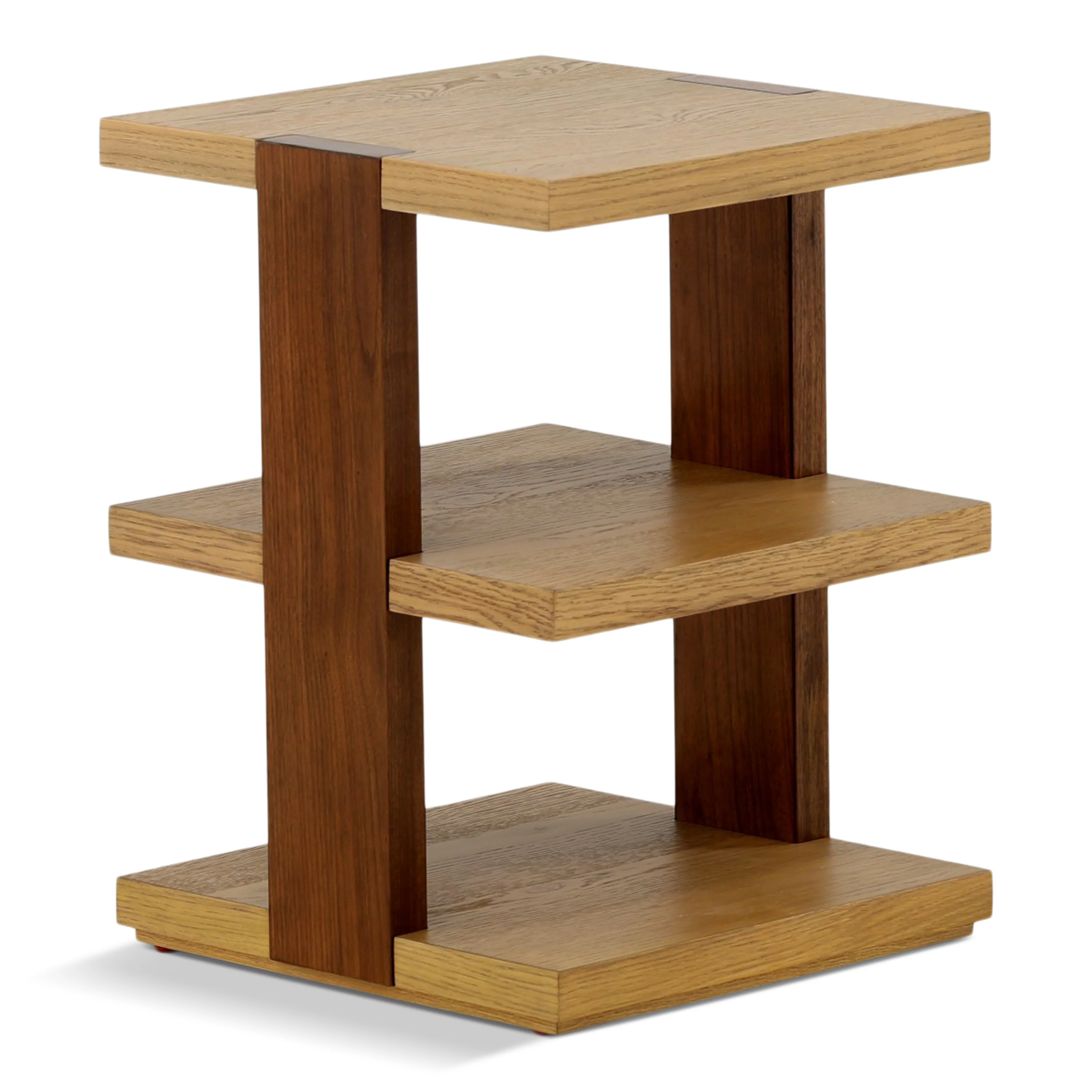 Pale Oak Chairside Table - Image 4