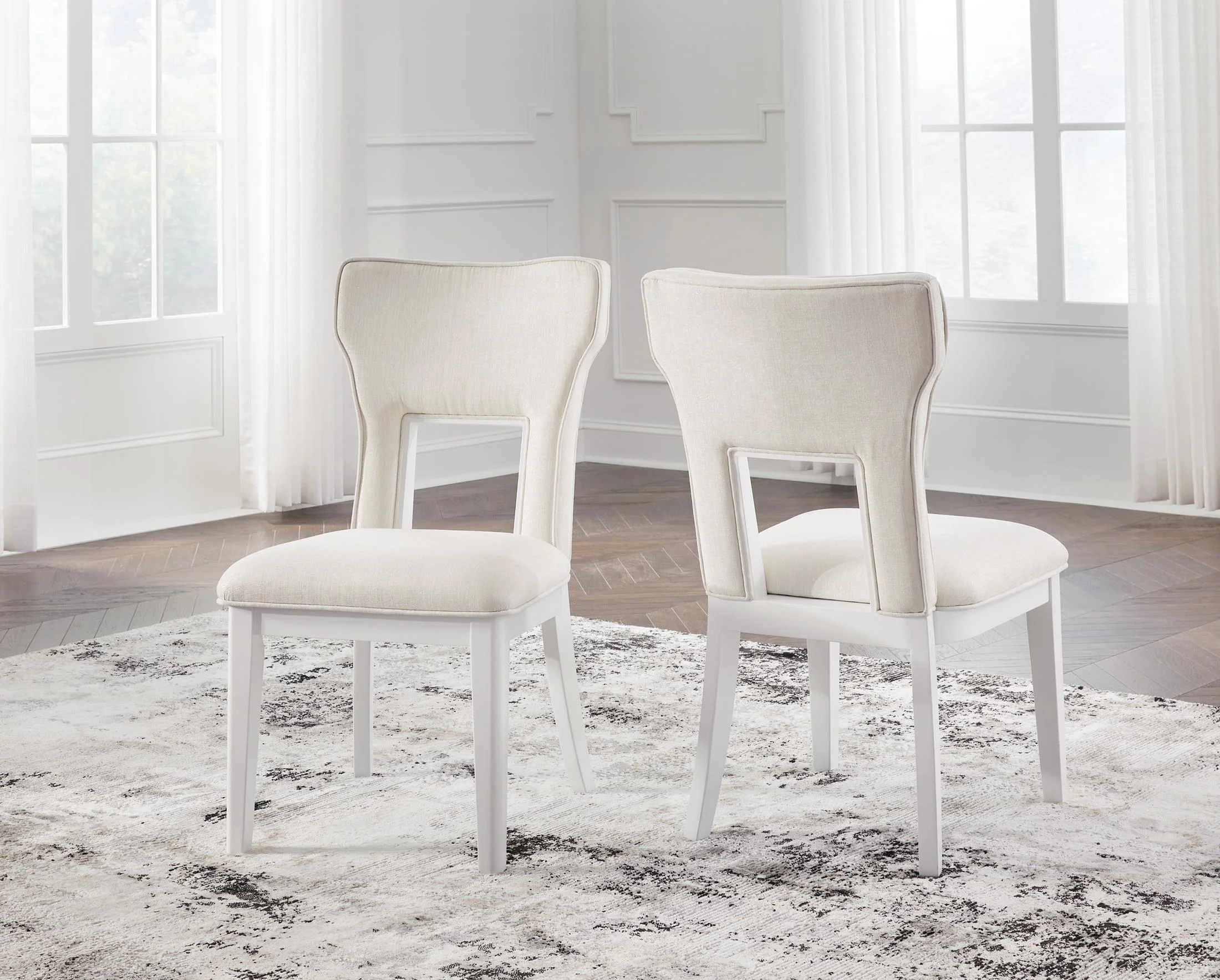 Chalanna Upholstered Dining Side Chair (Set of 2) - Image 2