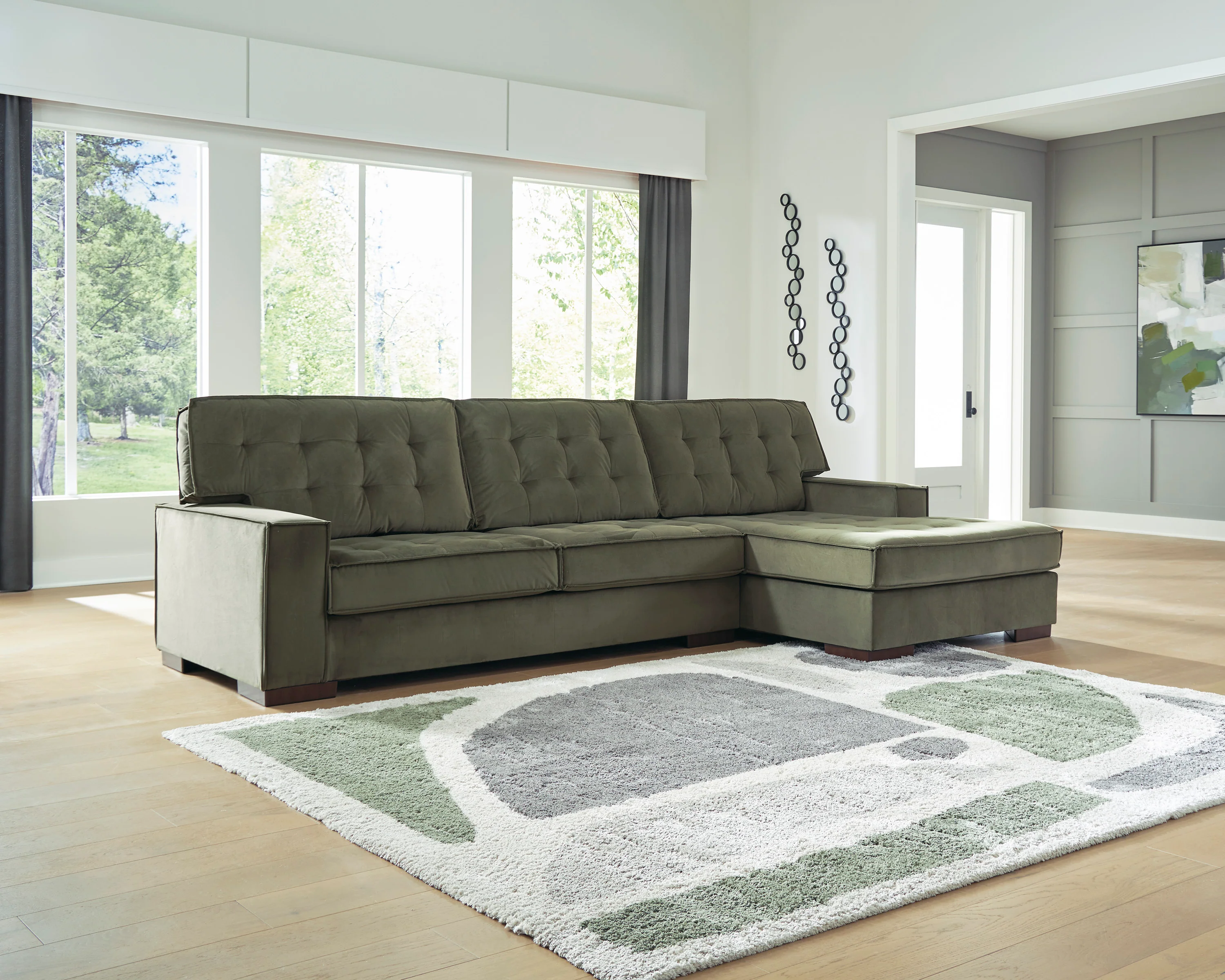 Chalcombe 2-Piece Sectional with Chaise - Image 2