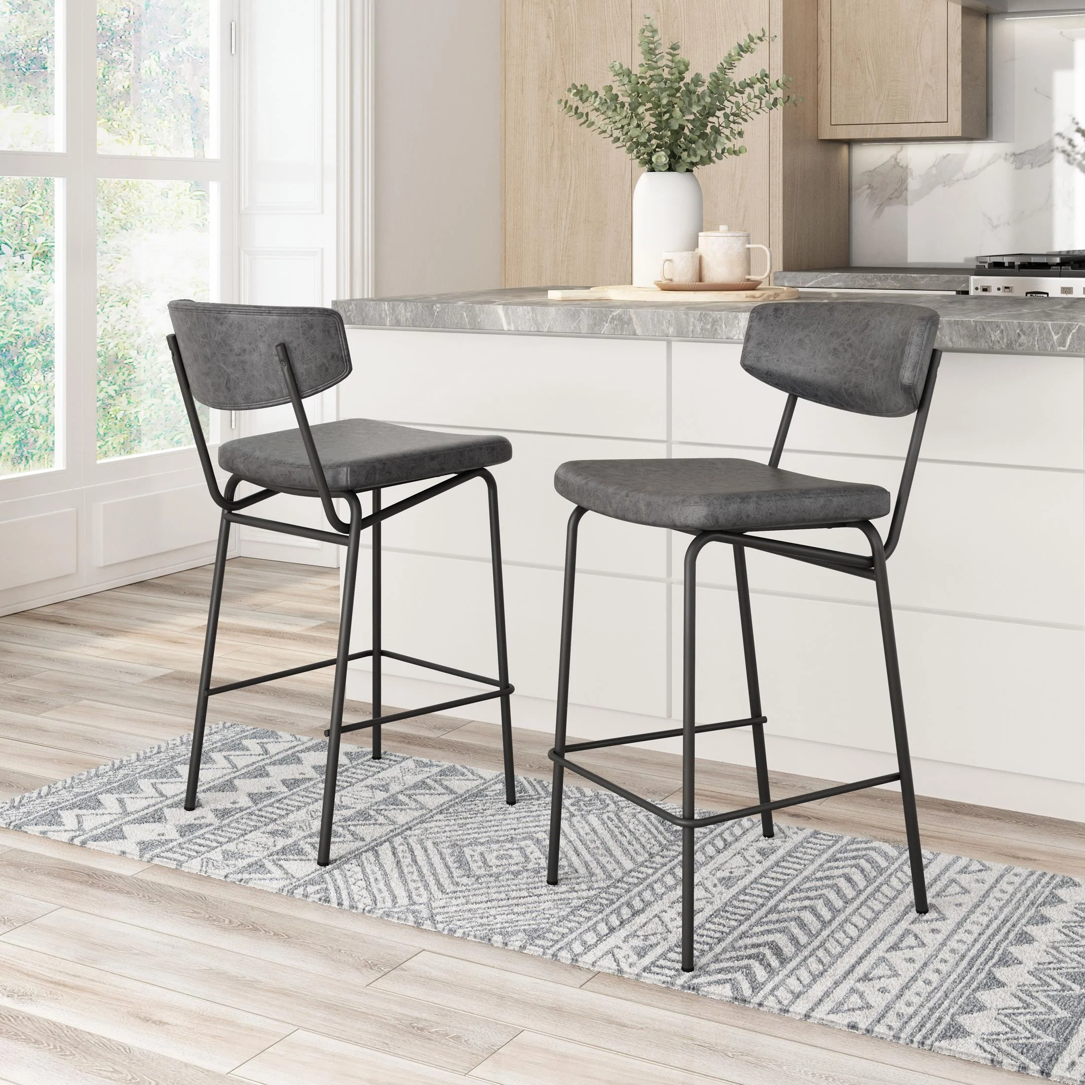 Charon Counter Stool (Set of 2) - Image 15