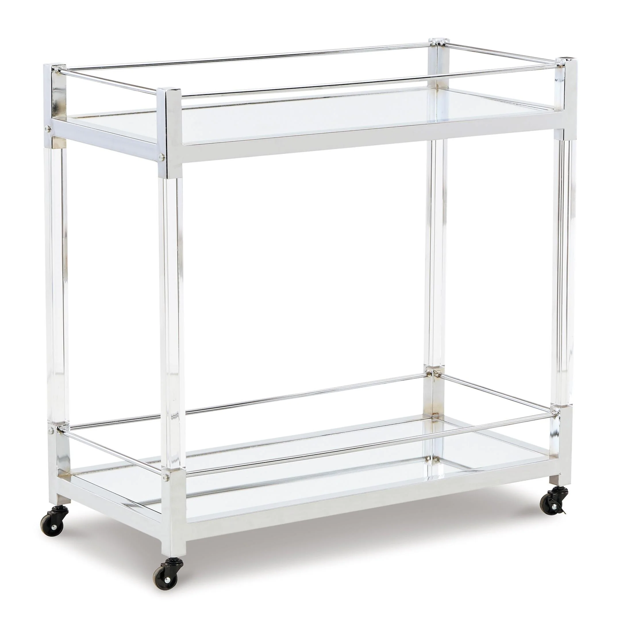 Chaseton Bar Cart with Casters - Image 3