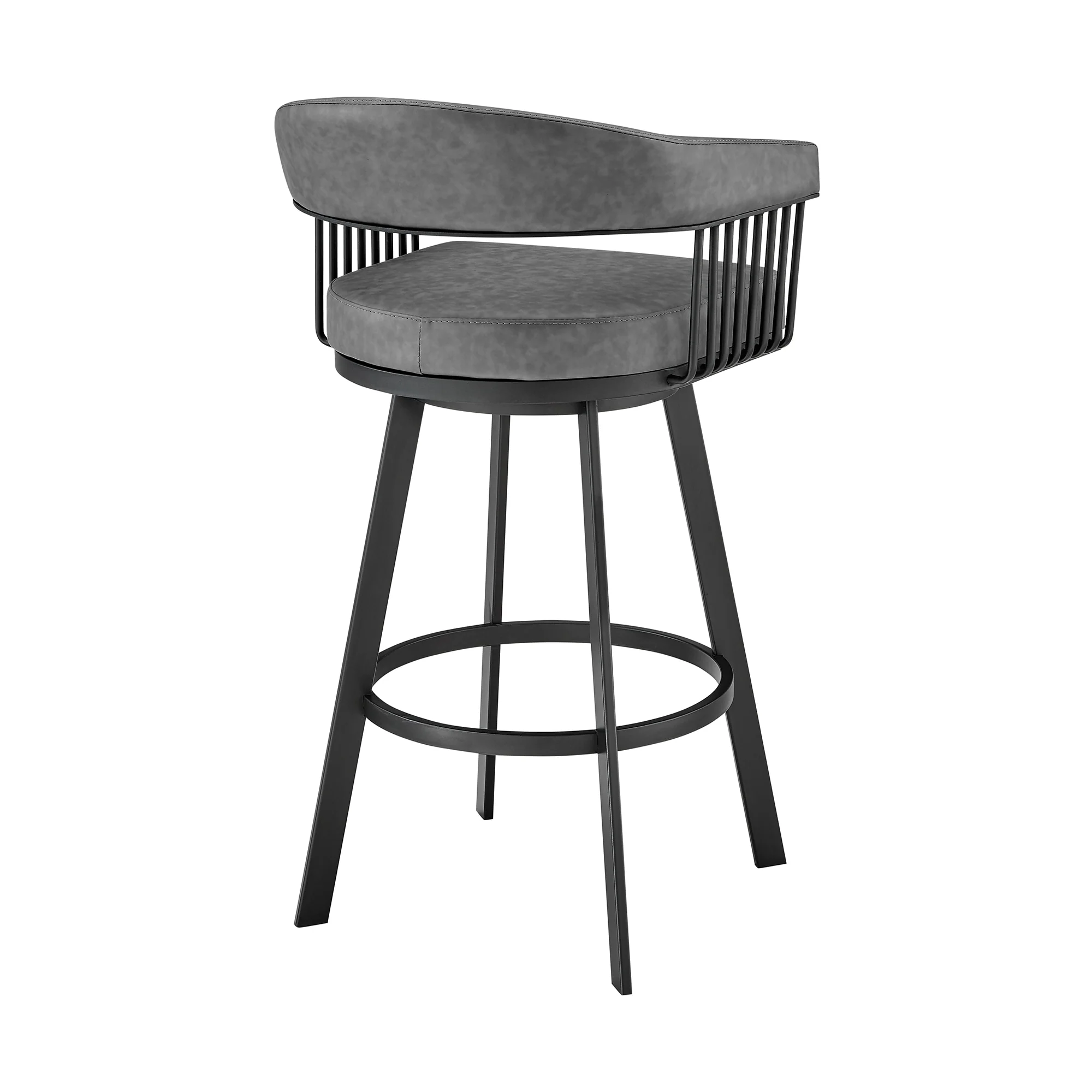 Chelsea 26" Counter Height Swivel Bar Stool - Image 4