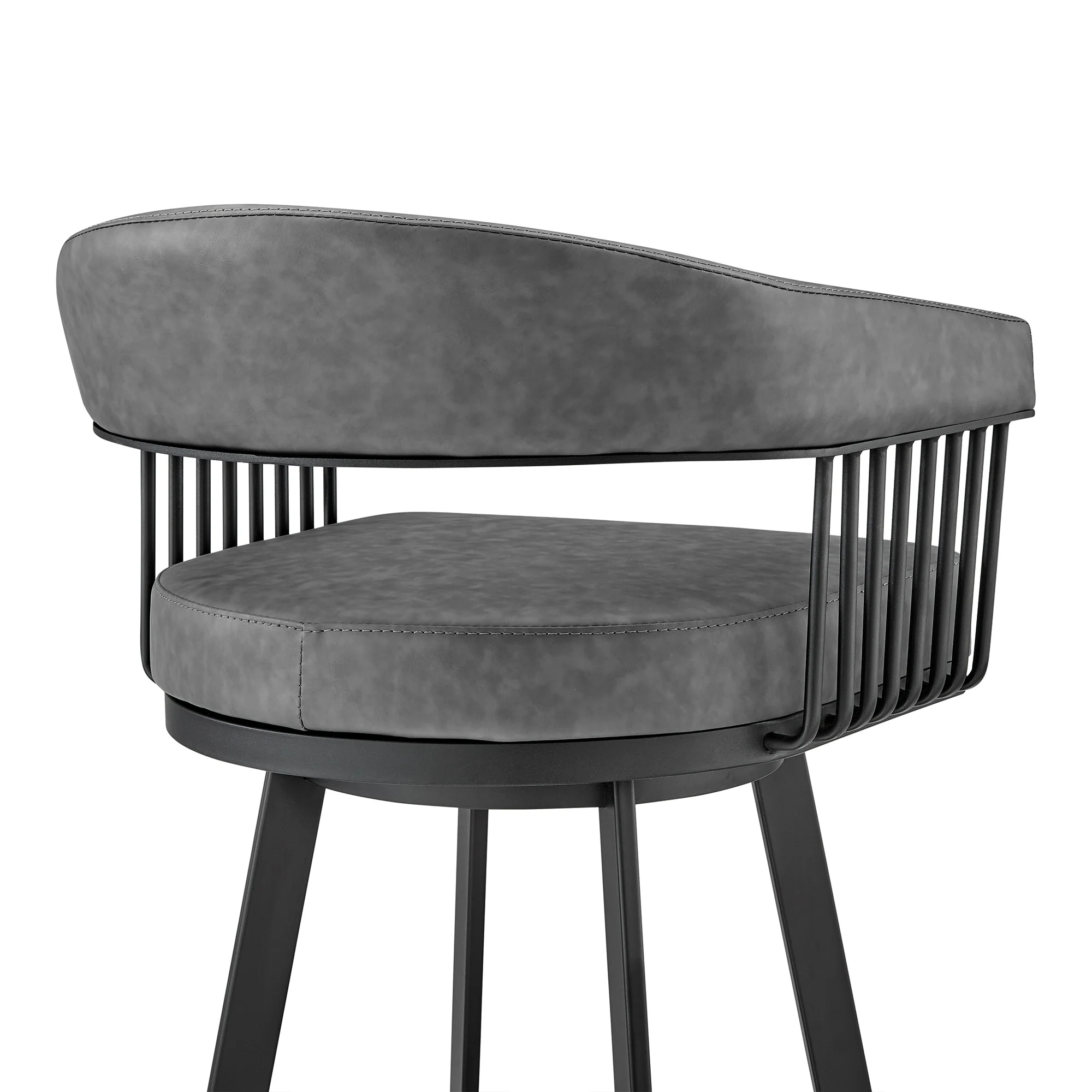 Chelsea 26" Counter Height Swivel Bar Stool - Image 7
