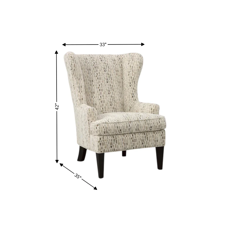 Cheney Wing Chair - Image 3