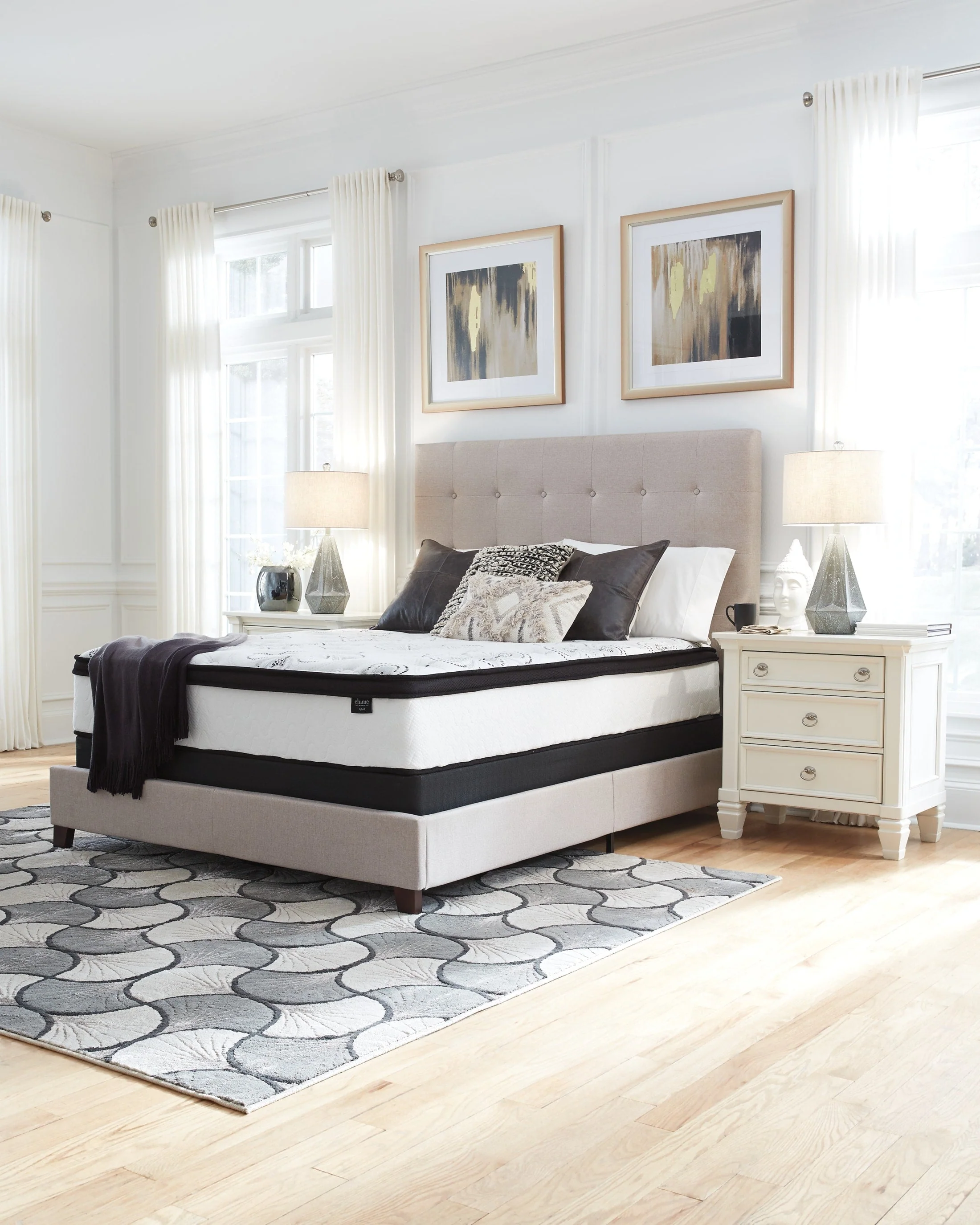 Chime 12 Inch Hybrid Mattress In a Box - Image 15