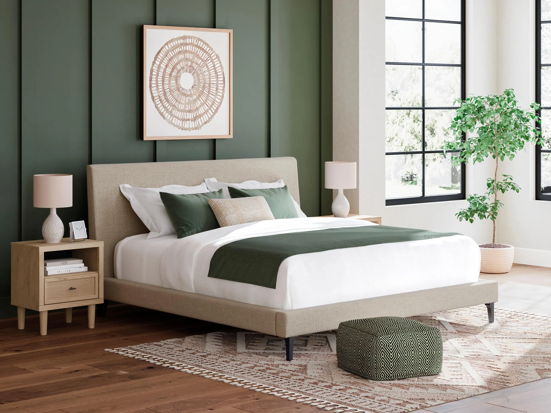Cielden Upholstered Bed - Image 24