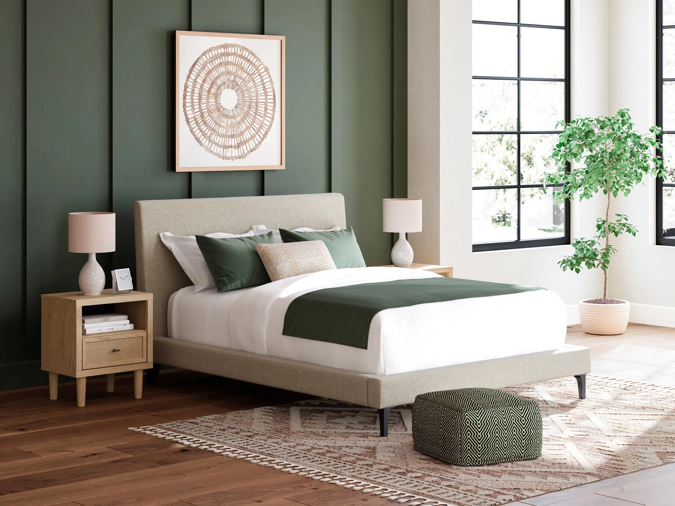 Cielden Upholstered Bed - Image 9