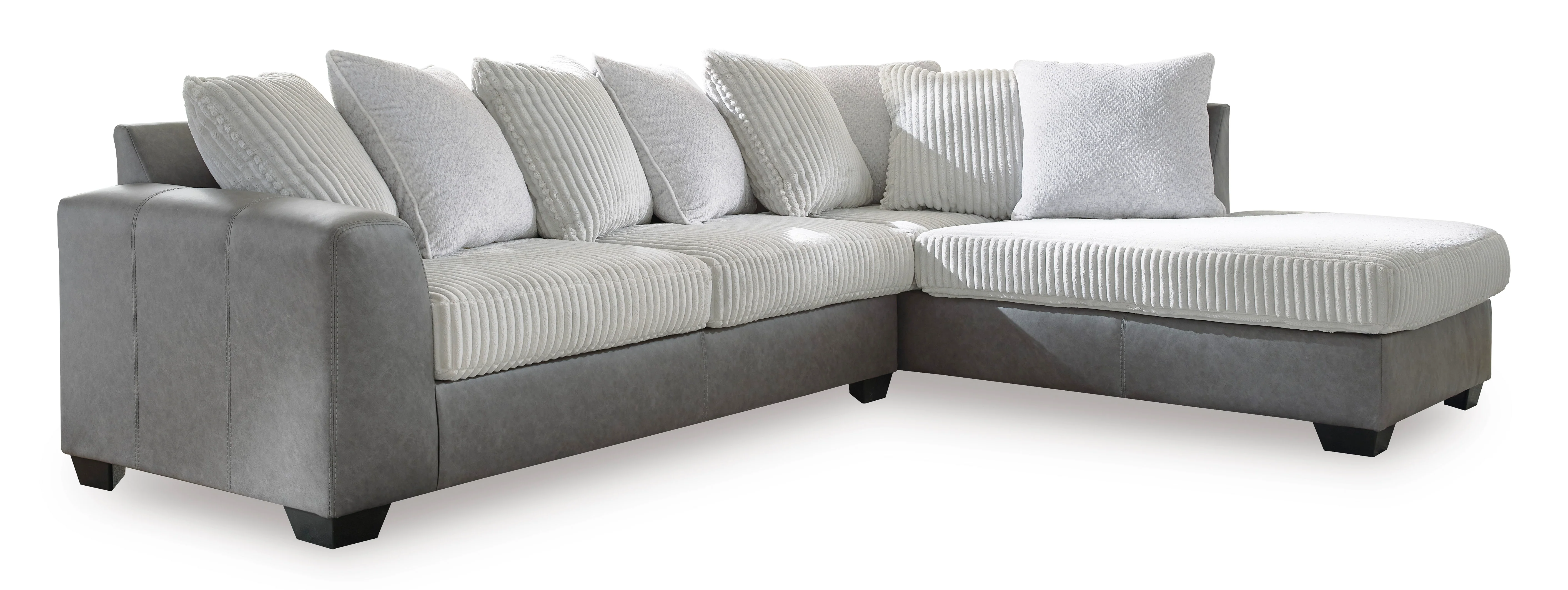 Clairette Court 2-Piece Sectional with Chaise - Image 3