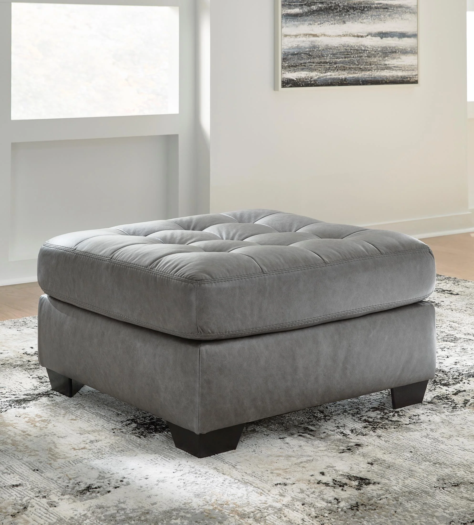 Clairette Court Oversized Accent Ottoman - Image 2