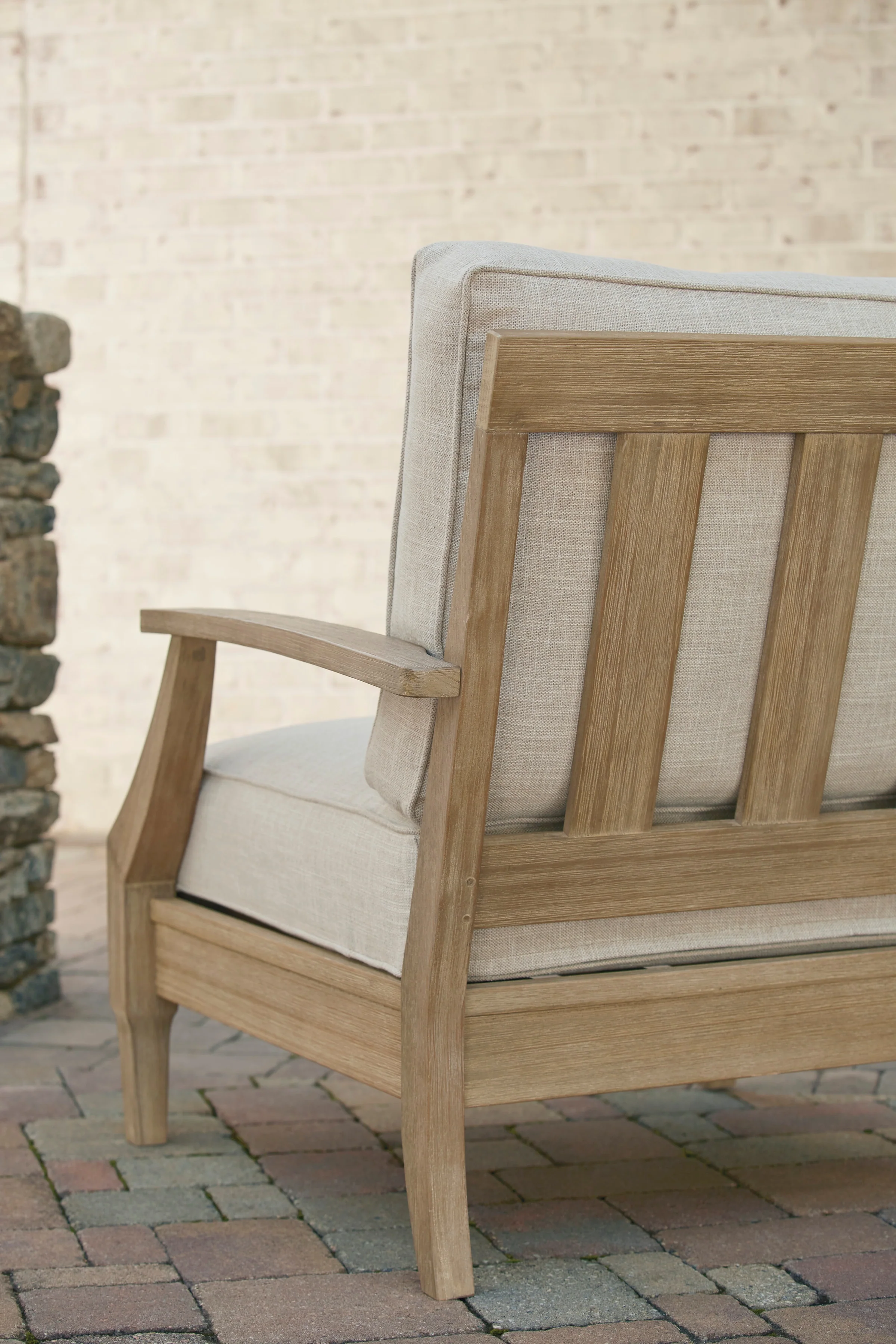 Ashley Clare View Lounge Outdoor Patio Chair with Cushion - Image 4