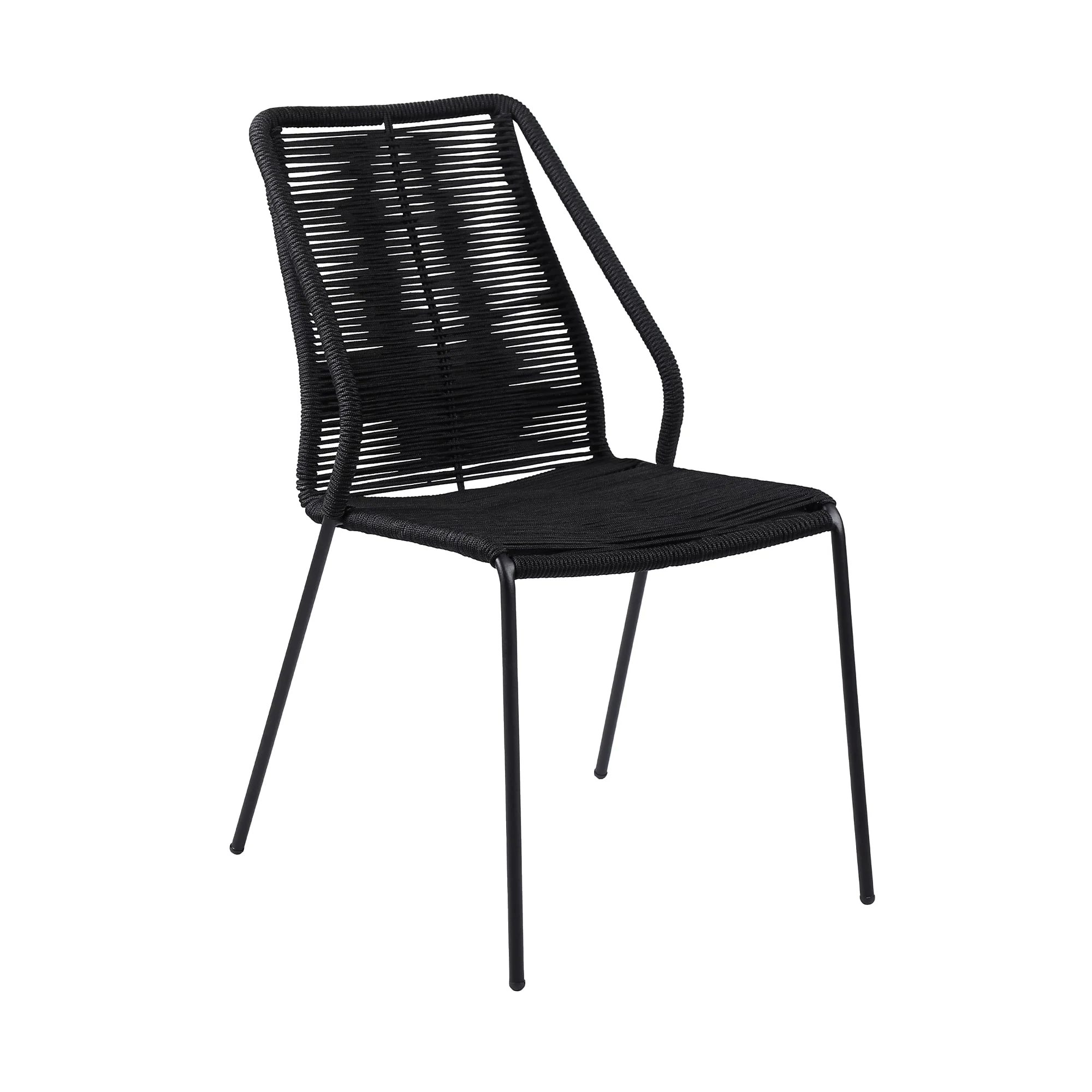 Clip Indoor Outdoor Stackable Dining Chair (Set of 2) - Image 2