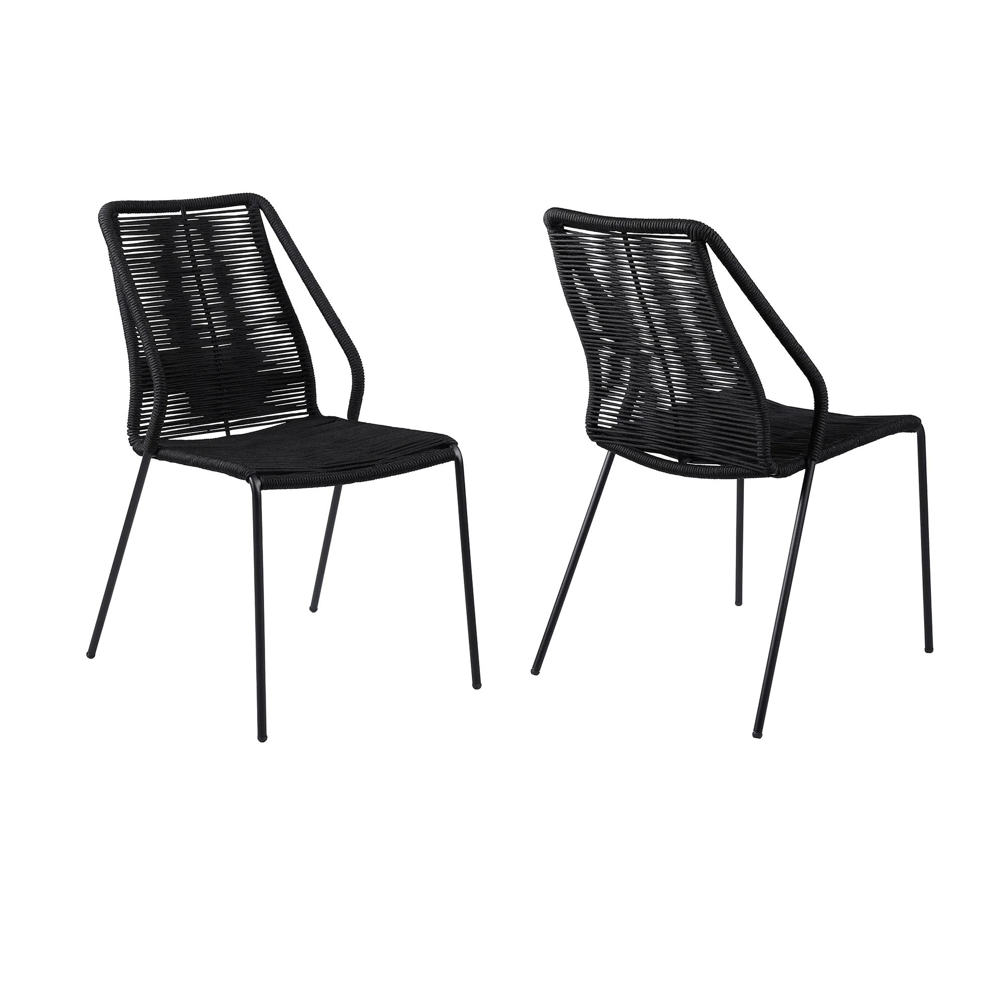 Clip Indoor Outdoor Stackable Dining Chair (Set of 2) - Image 6