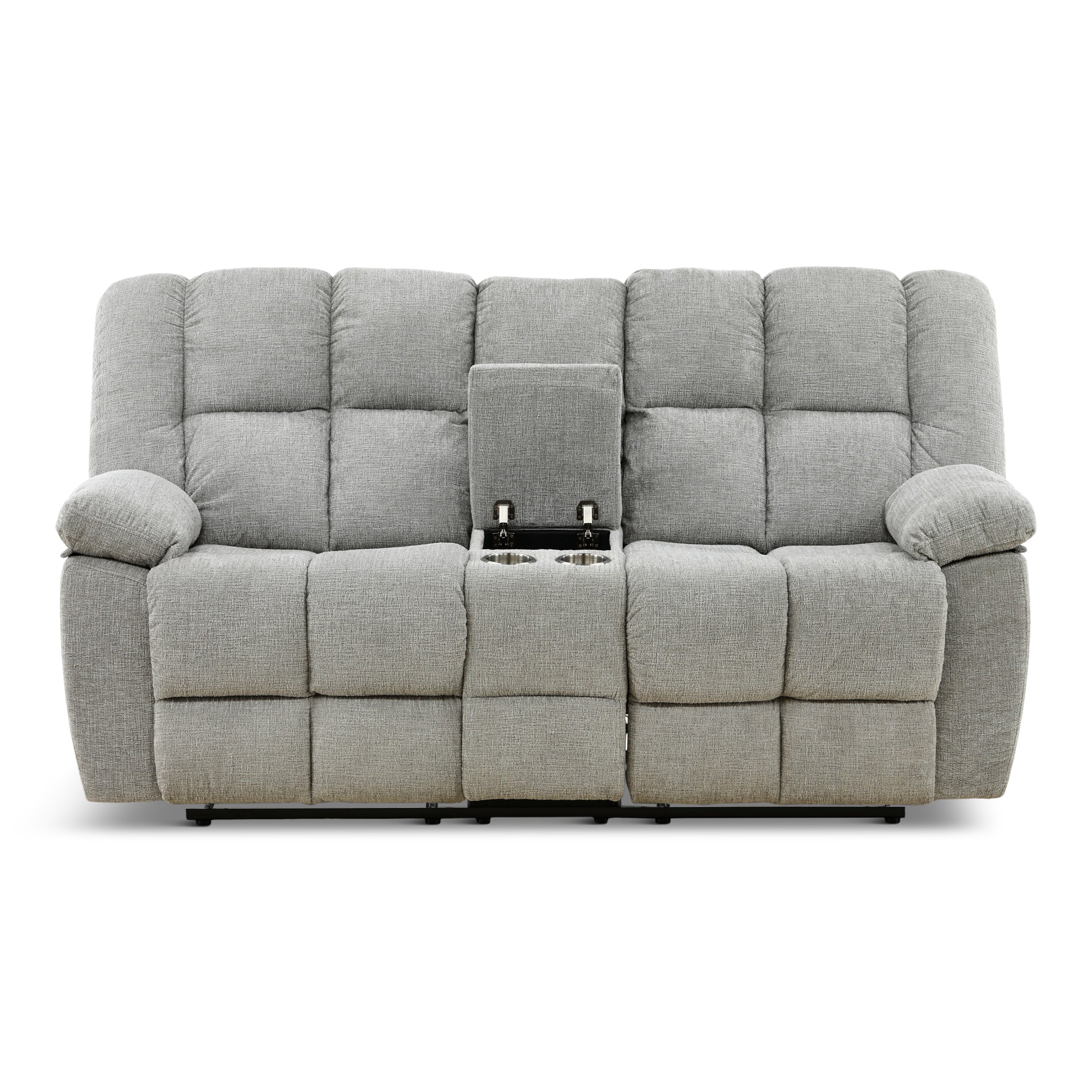 Marquet Reclining Console Loveseat - Image 2