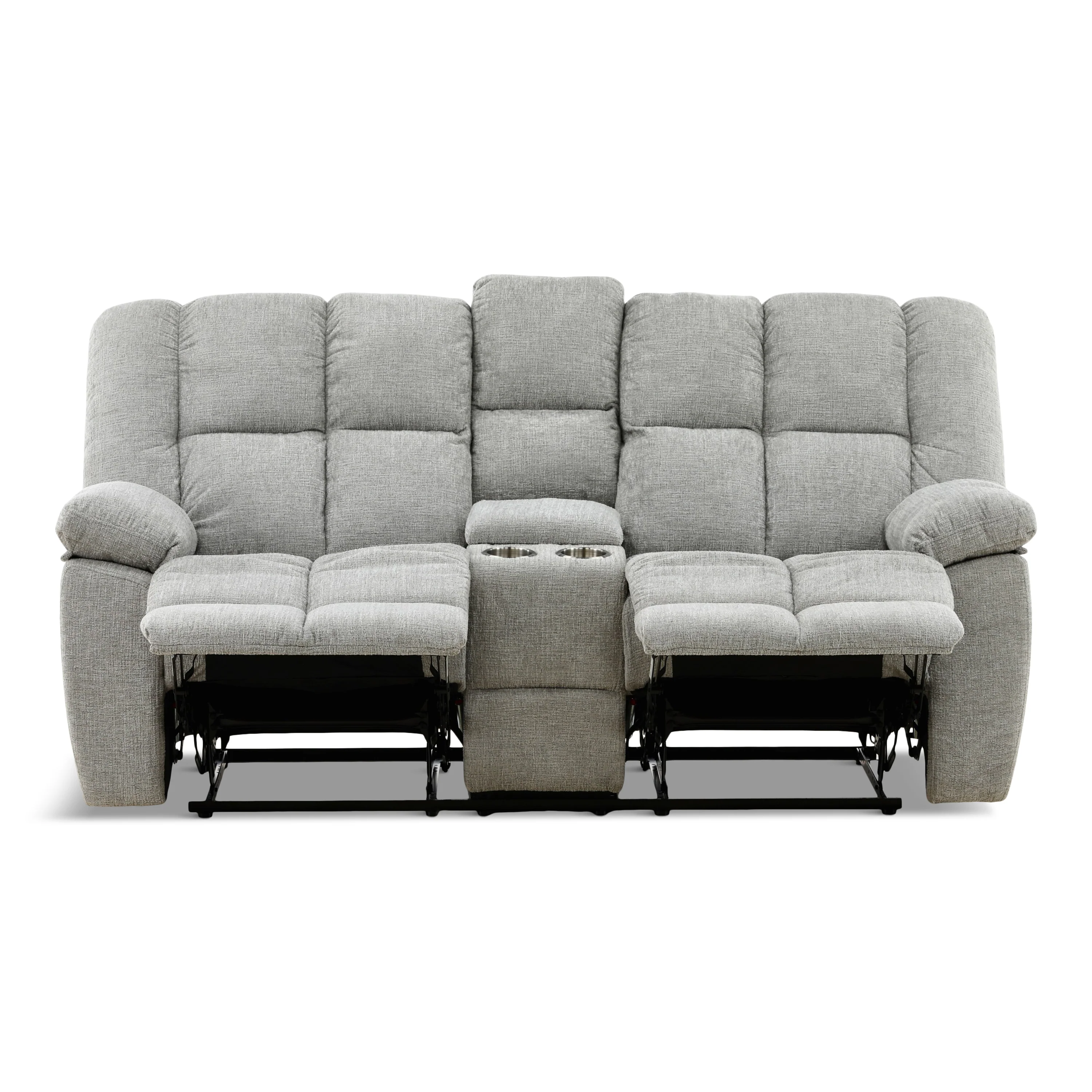 Marquet Reclining Console Loveseat - Image 4