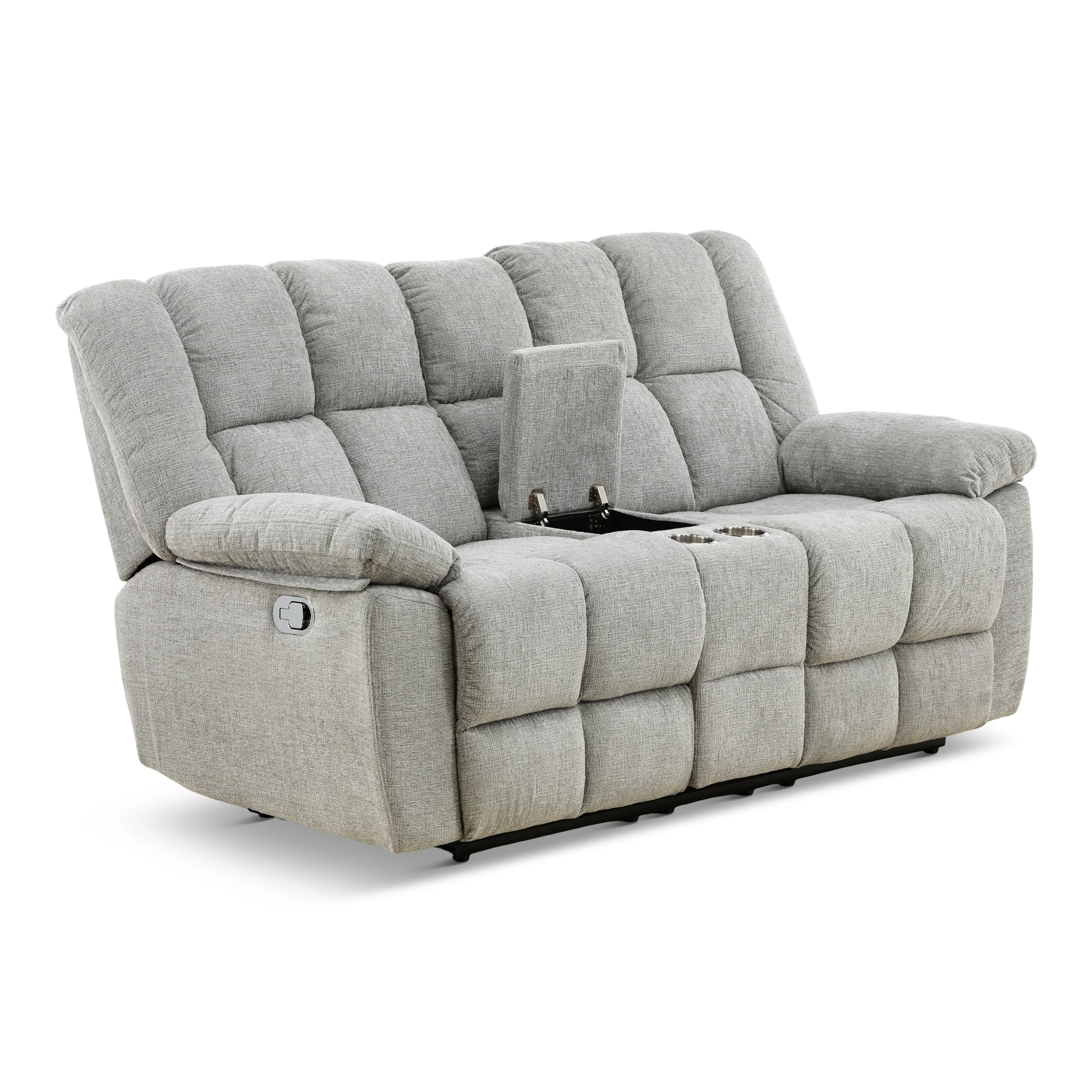 Marquet Reclining Console Loveseat - Image 7