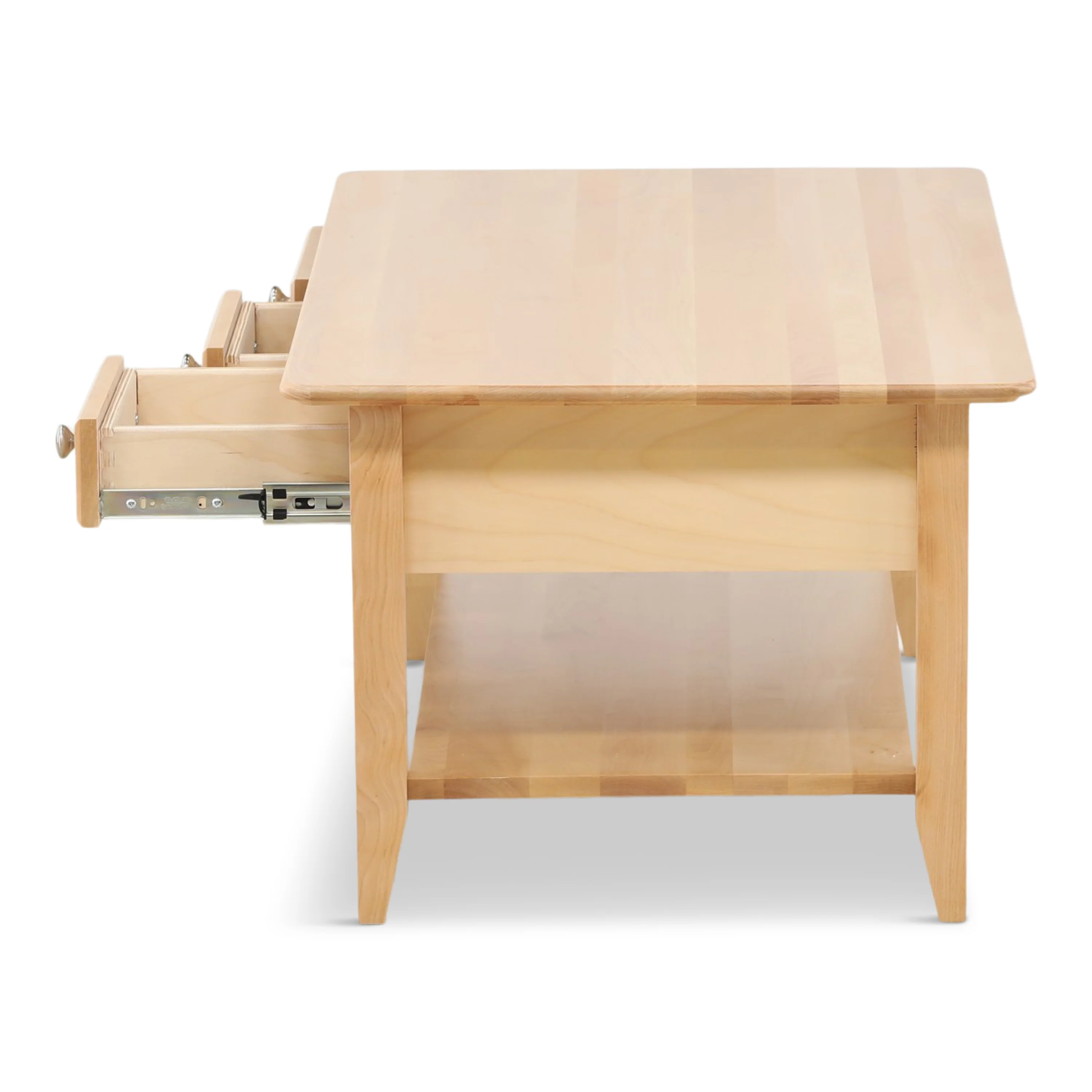 Stratford Cocktail Table with Drawer and Shelf - Image 10