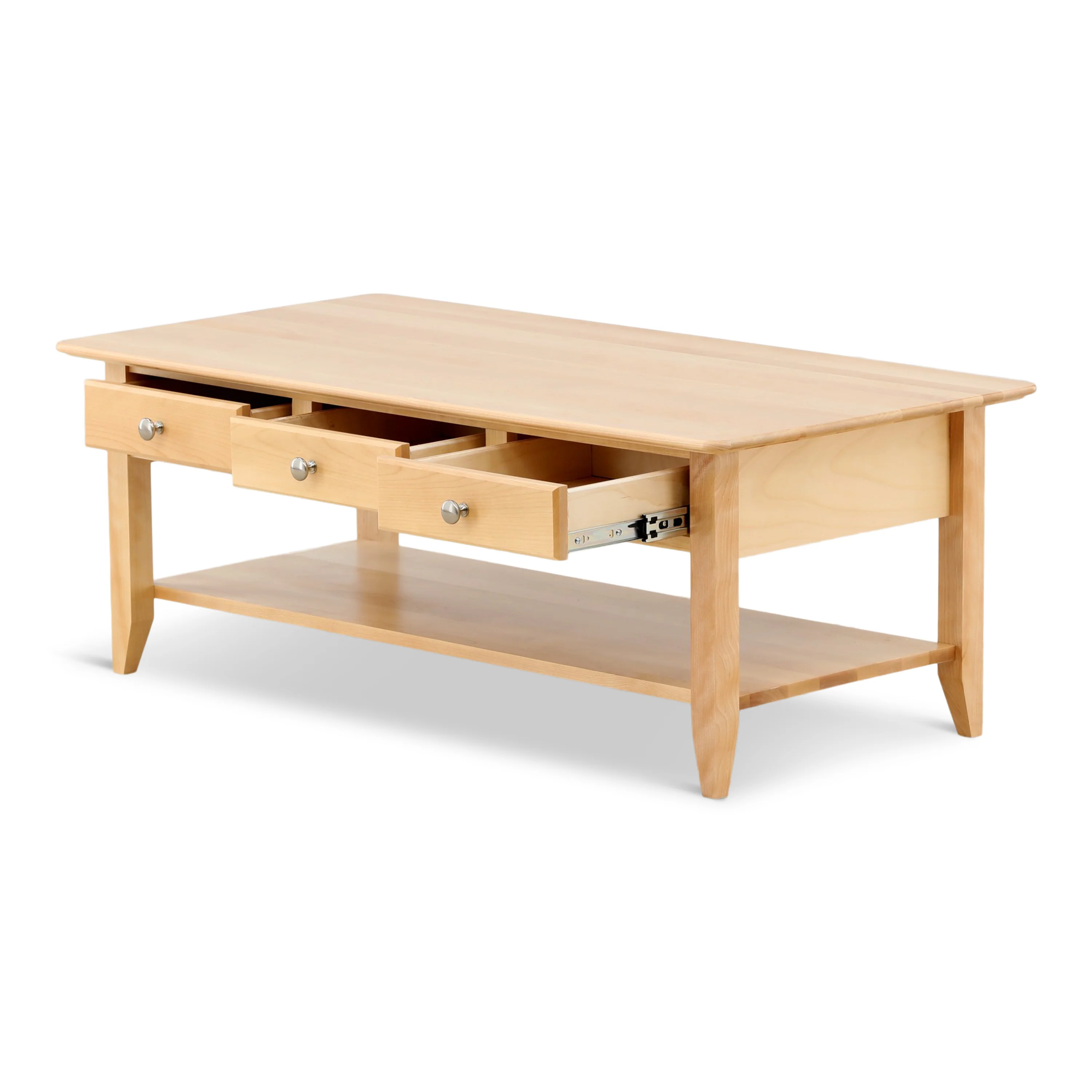 Stratford Cocktail Table with Drawer and Shelf - Image 6