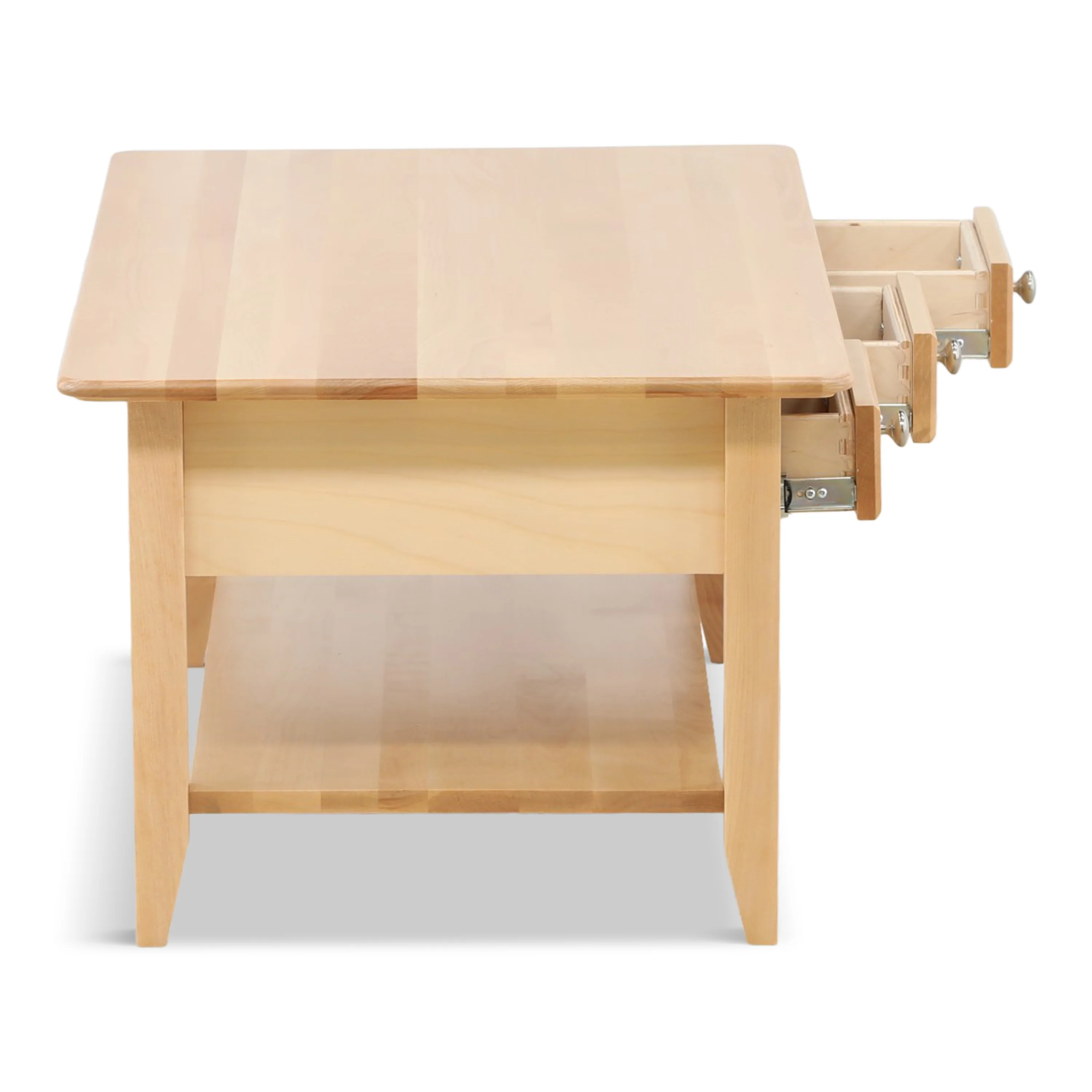 Stratford Cocktail Table with Drawer and Shelf - Image 8