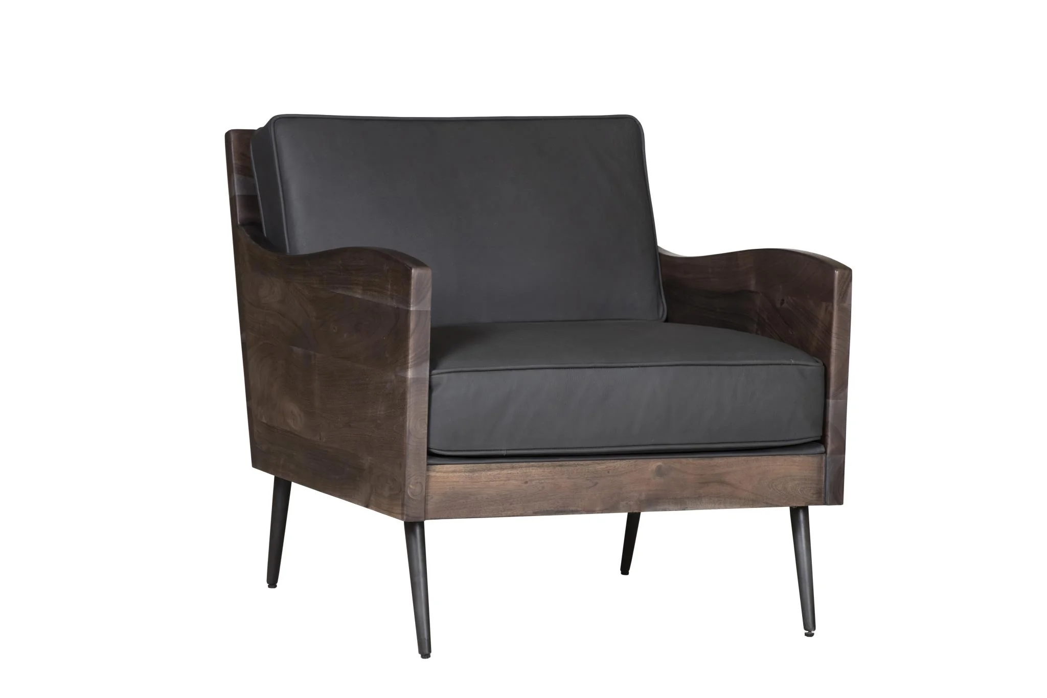 Colson Leather Accent Chair - Image 12
