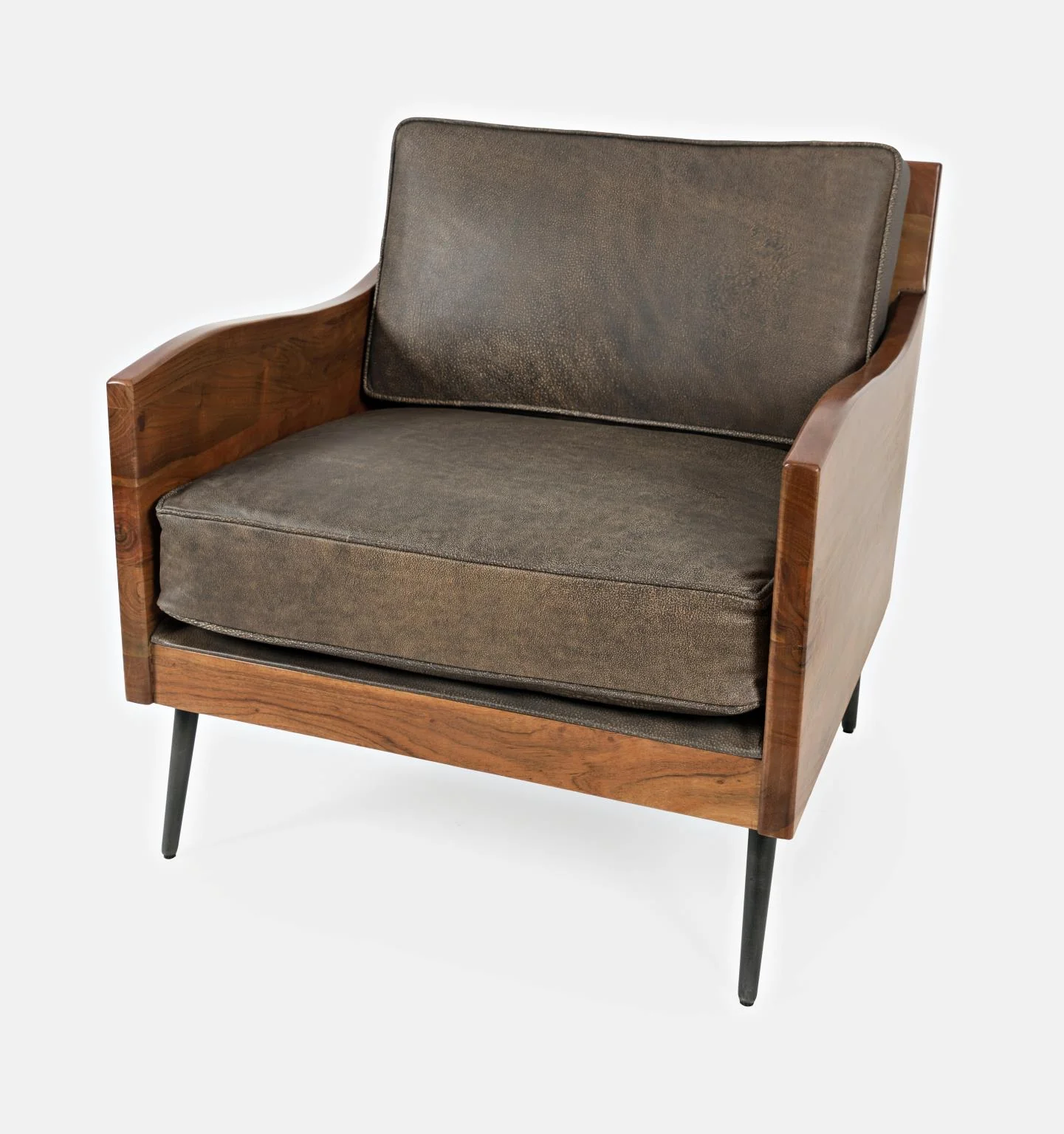 Colson Leather Accent Chair - Image 5