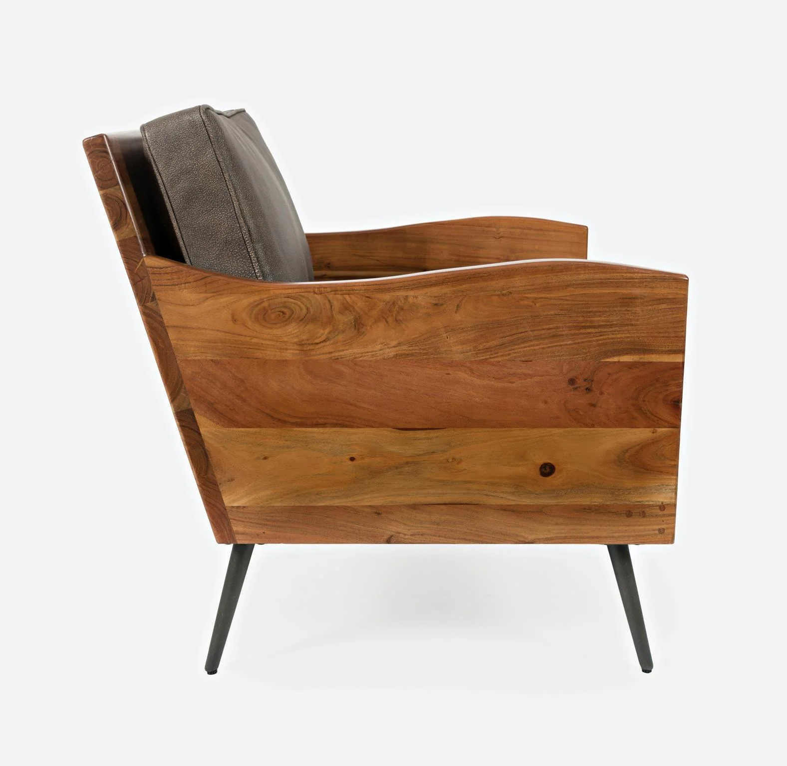 Colson Leather Accent Chair - Image 6