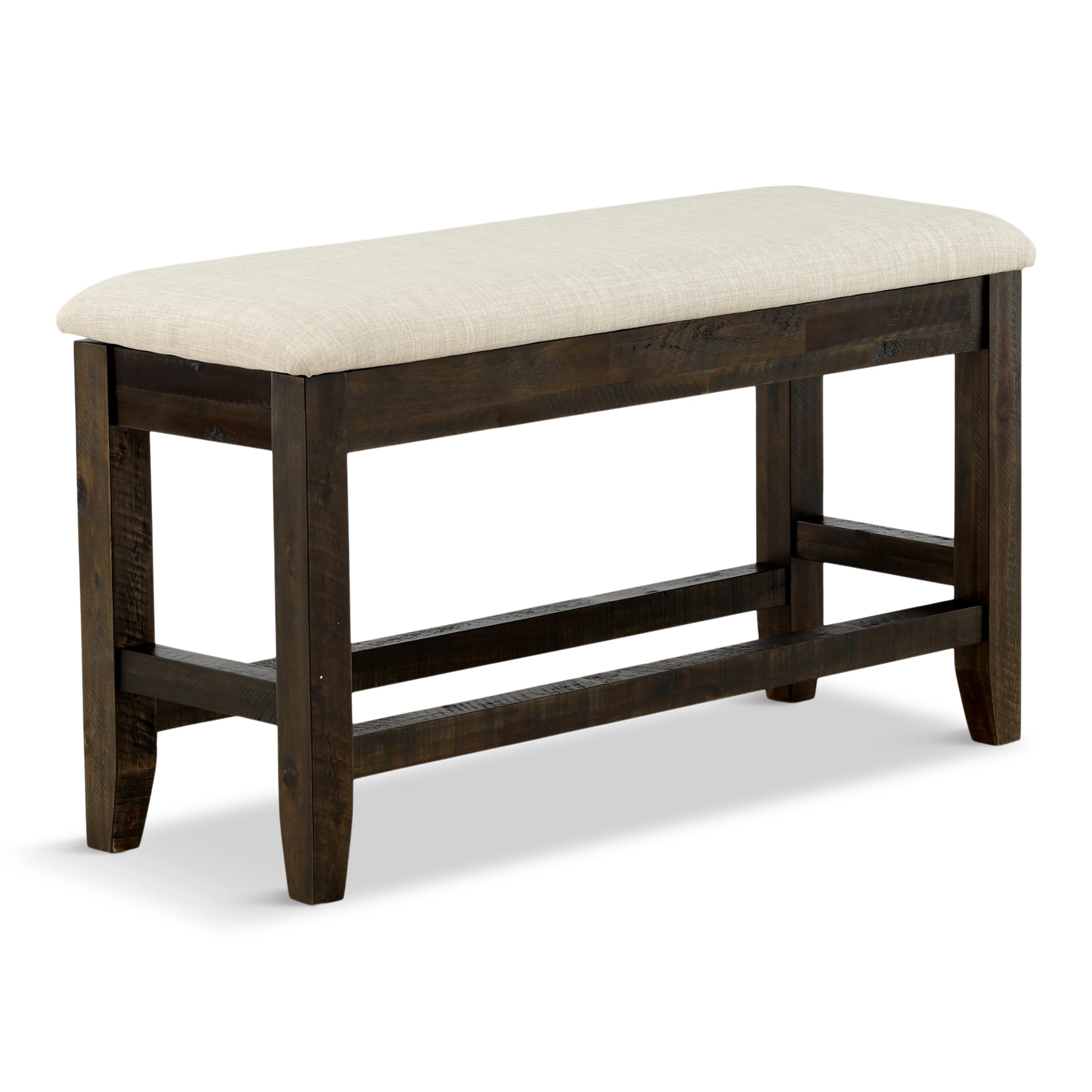 Solomon Counter Height Storage Dining Bench - Image 3