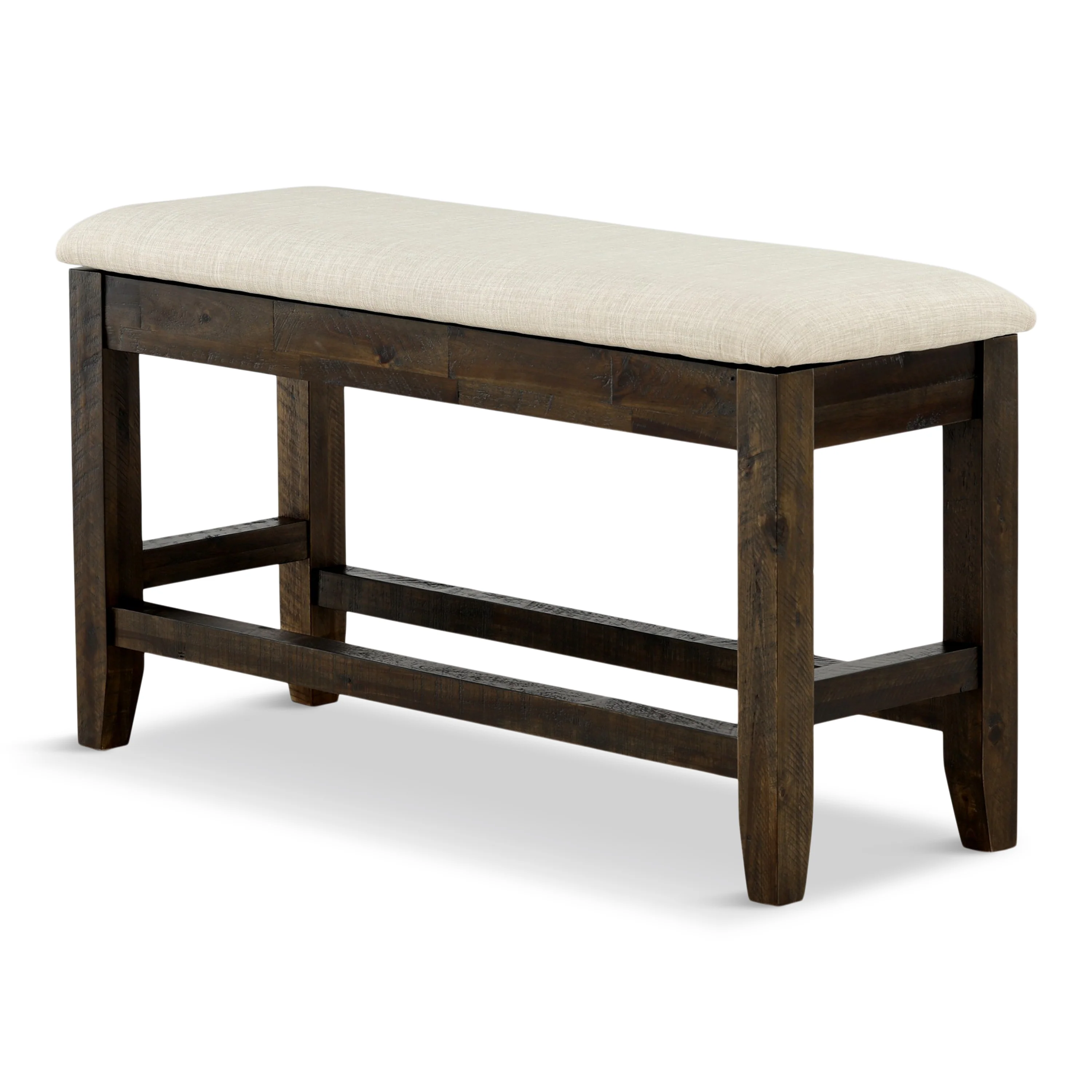 Solomon Counter Height Storage Dining Bench - Image 5
