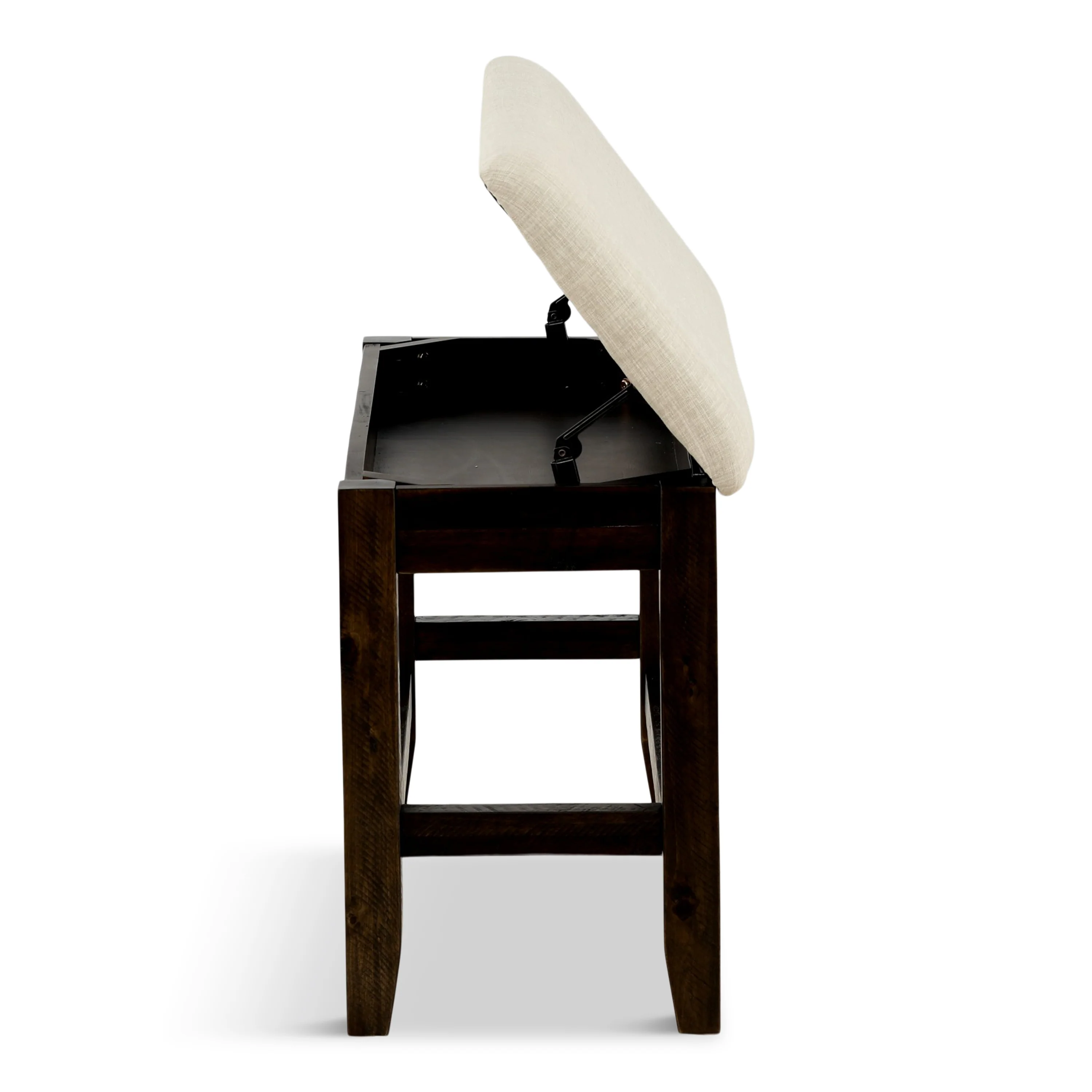 Solomon Counter Height Storage Dining Bench - Image 9