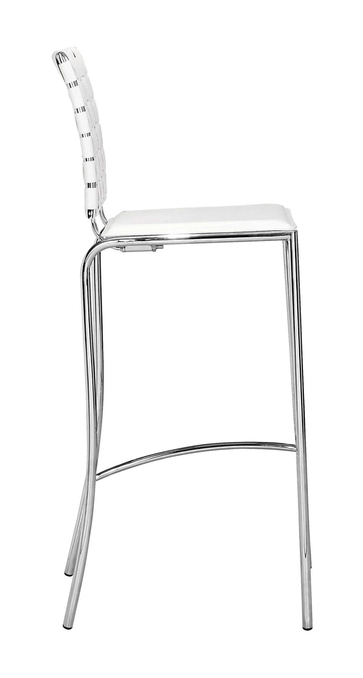 Criss Cross Barstool (Set of 2) White - Image 6