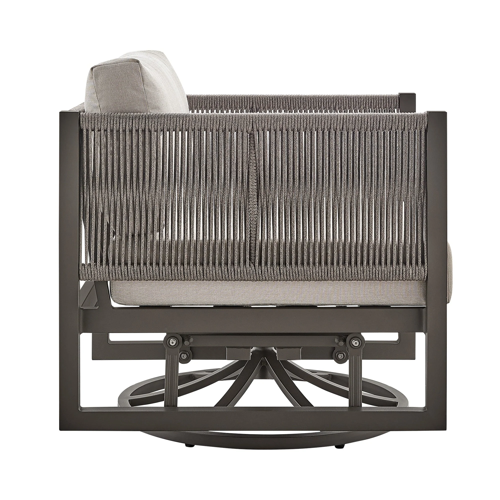 Cuffay Outdoor Patio Swivel Glider Lounge Chair - Image 9