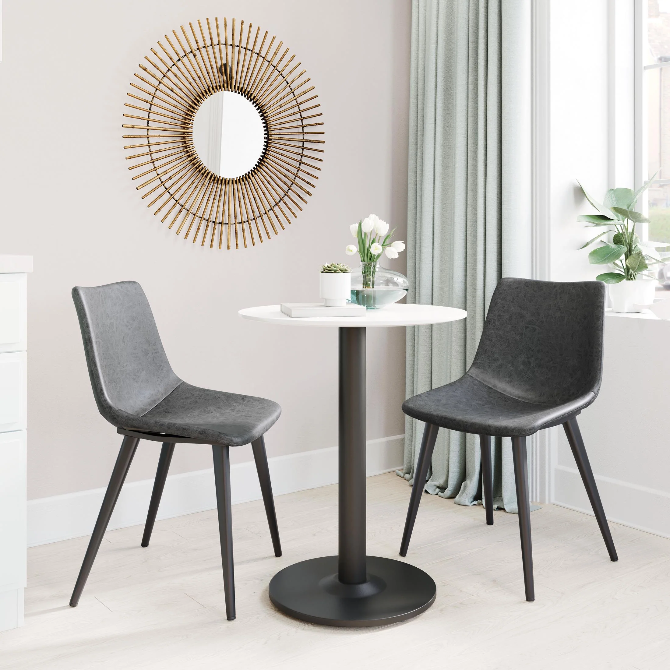 Daniel Dining Chair (Set of 2) Vintage Black - Image 2