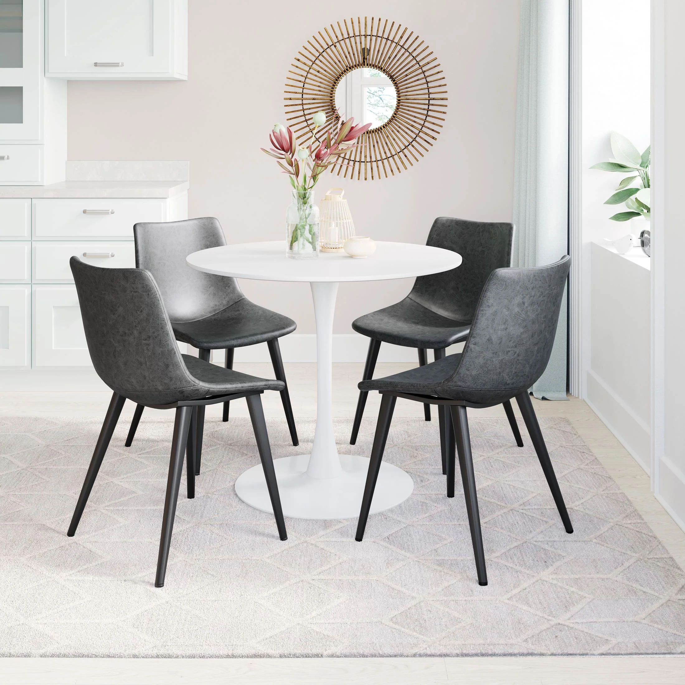 Daniel Dining Chair (Set of 2) Vintage Black - Image 4