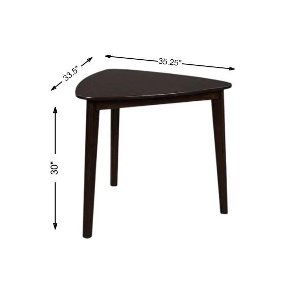 Dantenton Triangle Dining Room Table - Image 3