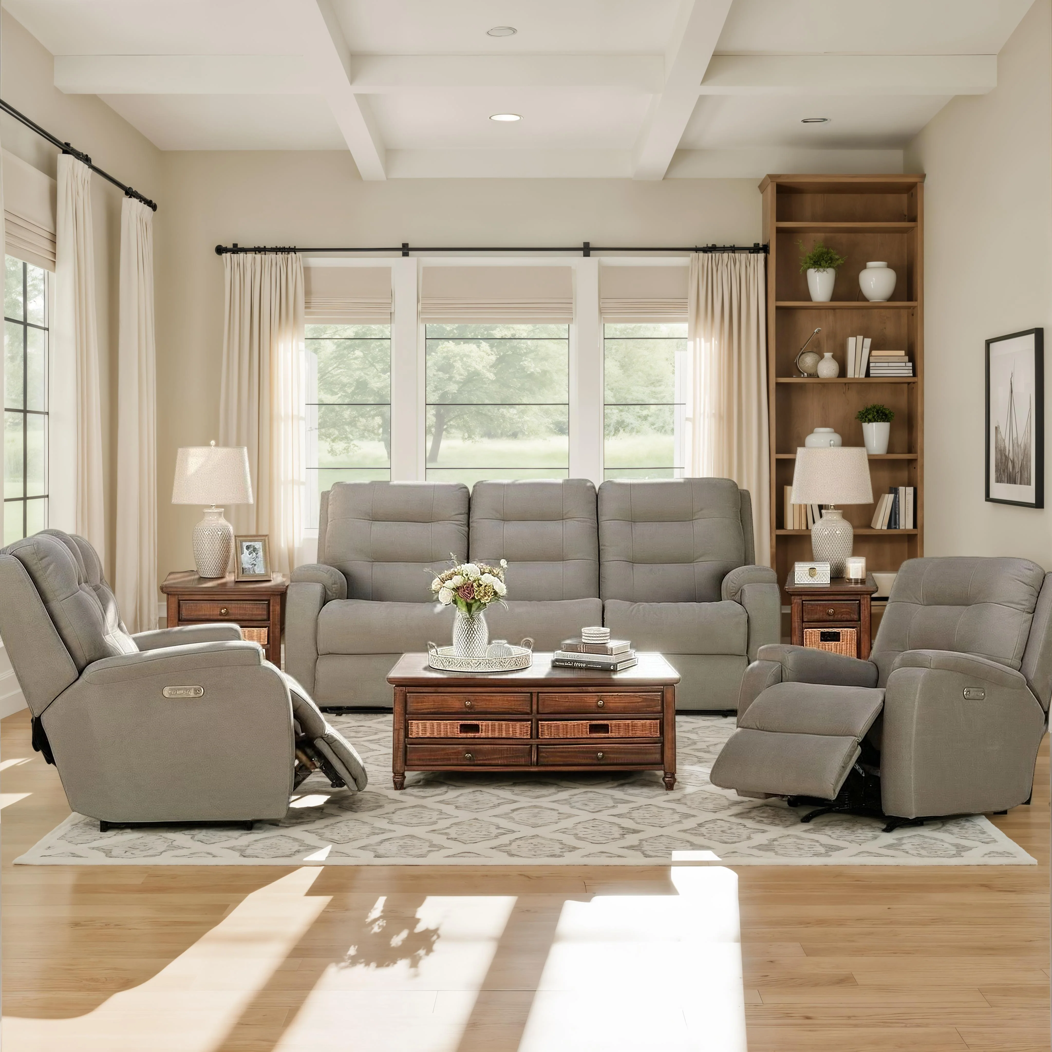 Flexsteel Darby Power Reclining Sofa - Image 2