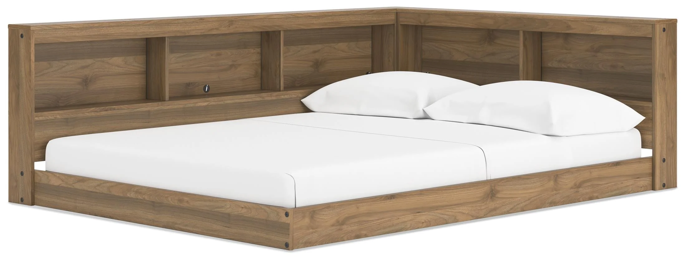 Deanlow Bookcase Storage Bed - Image 3