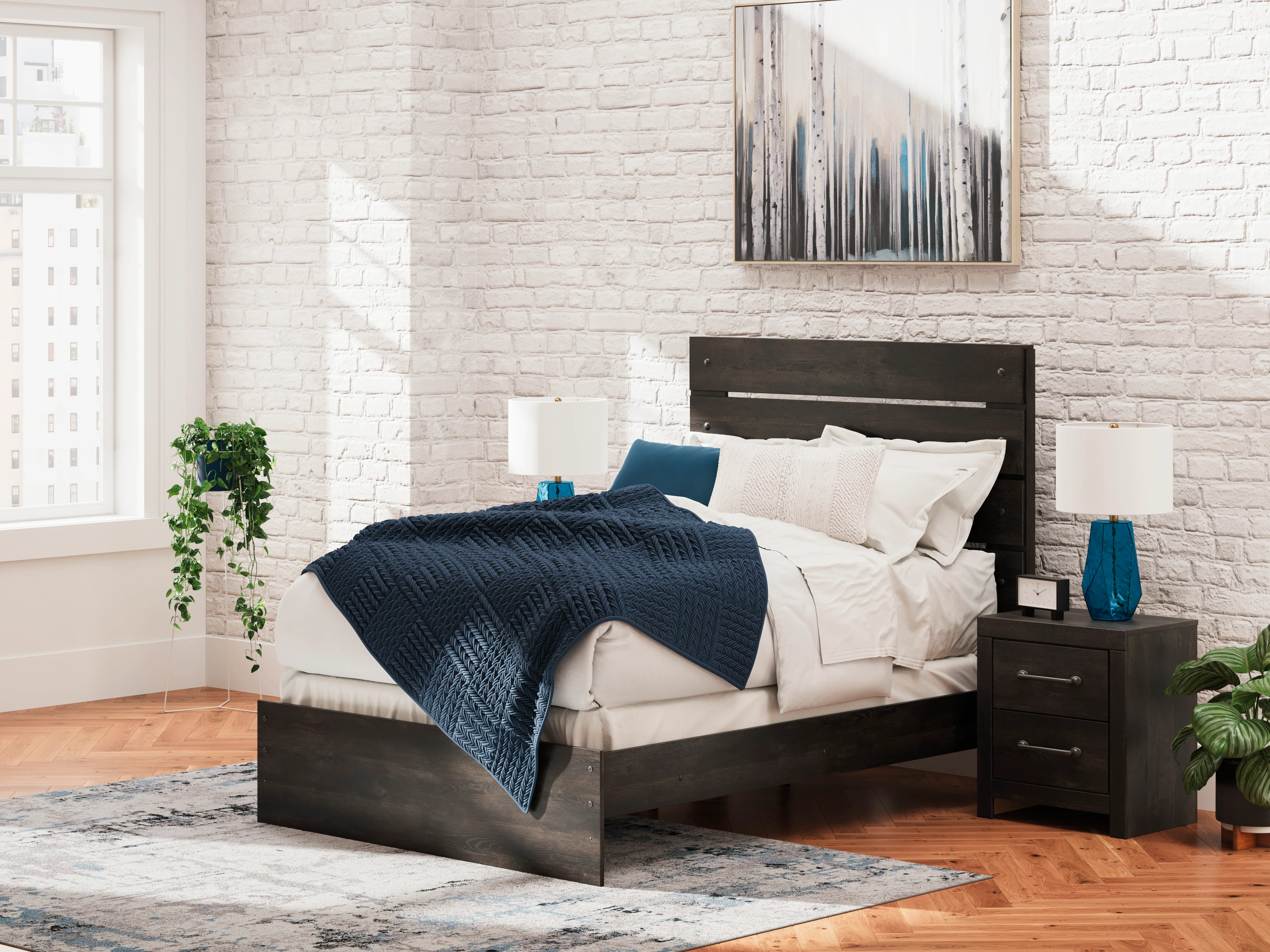 Delmorta Panel Bed - Image 10