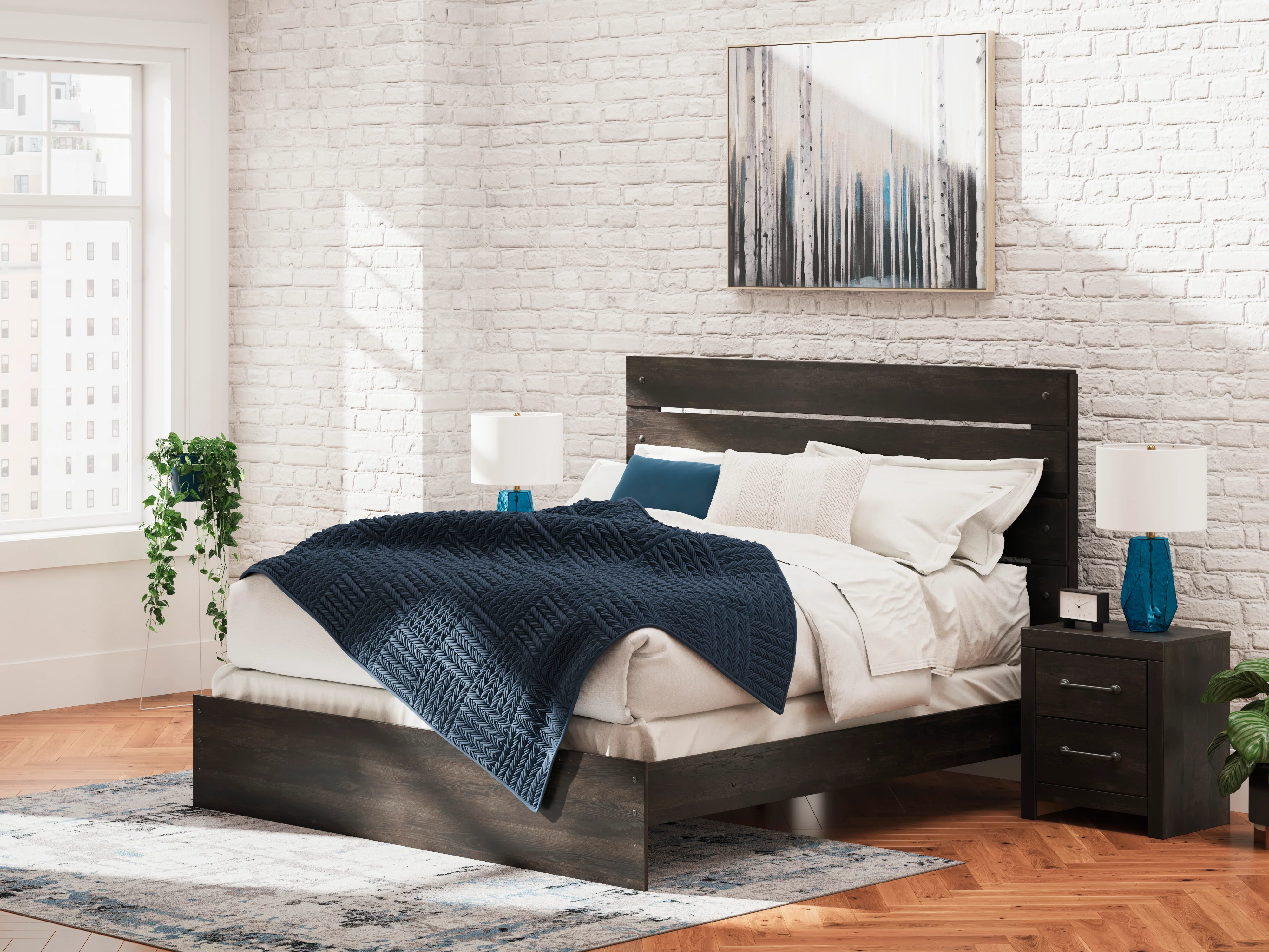 Delmorta Panel Bed - Image 24