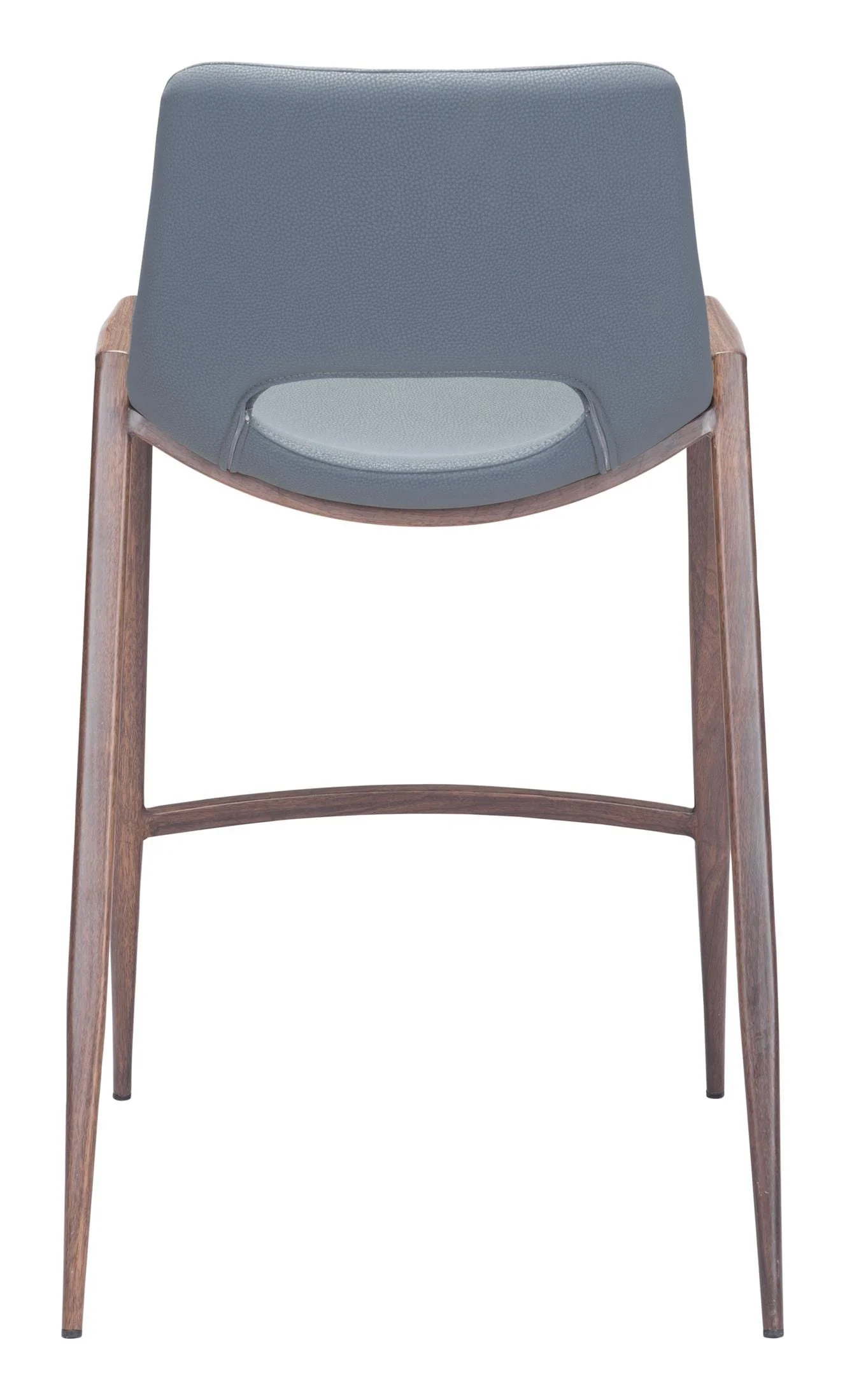 Desi Counter Stool (Set of 2) Blue & Walnut - Image 7