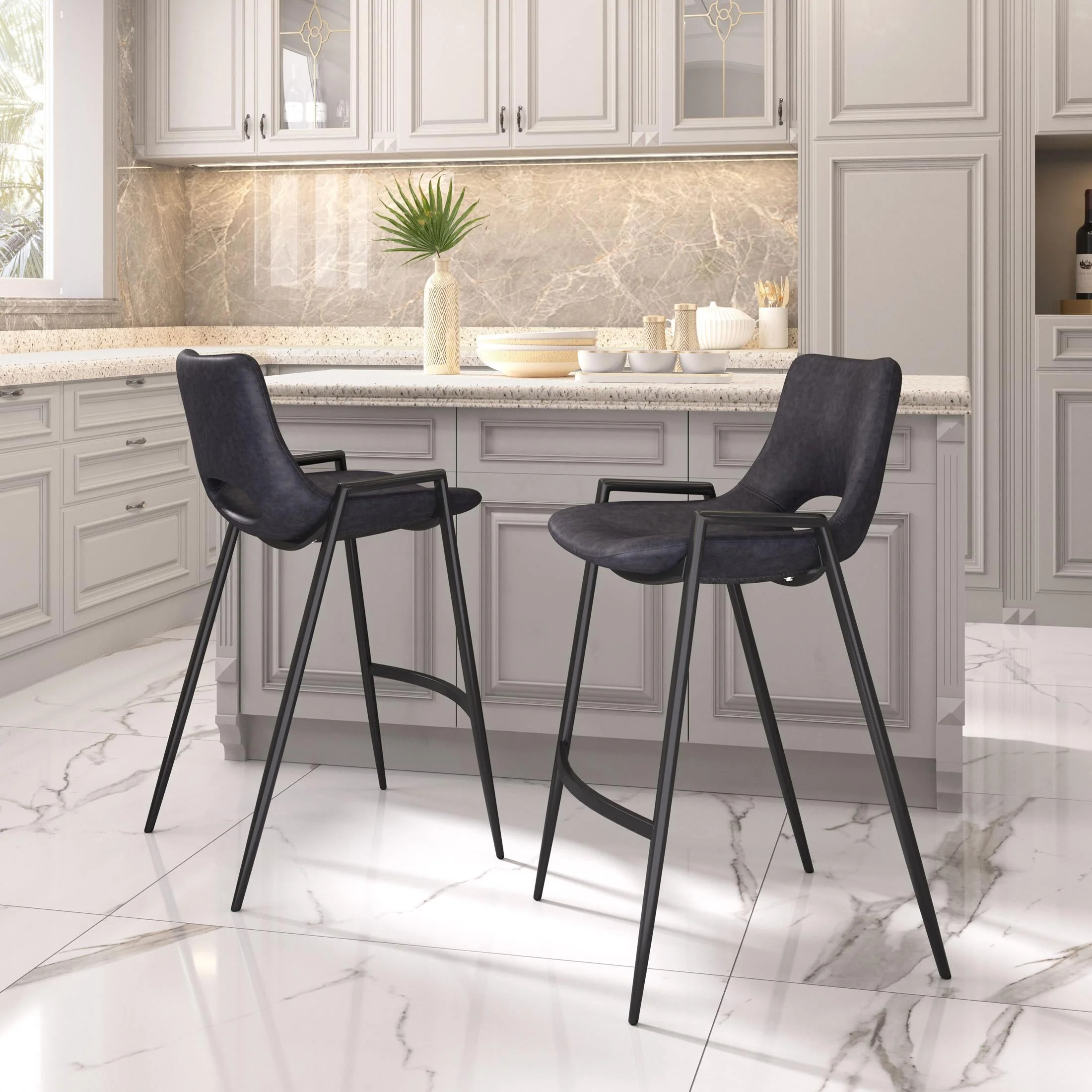 Desi Counter Stool (Set of 2) - Image 7