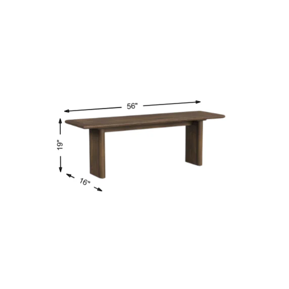 Luca Dining Bench - Image 2
