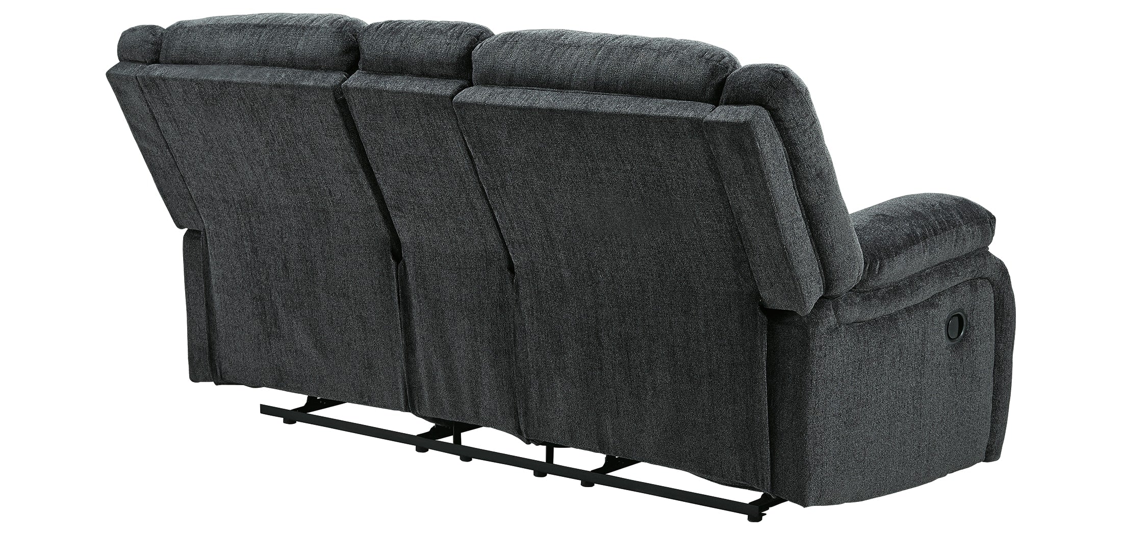 Draycoll Reclining Loveseat with Console - Image 2