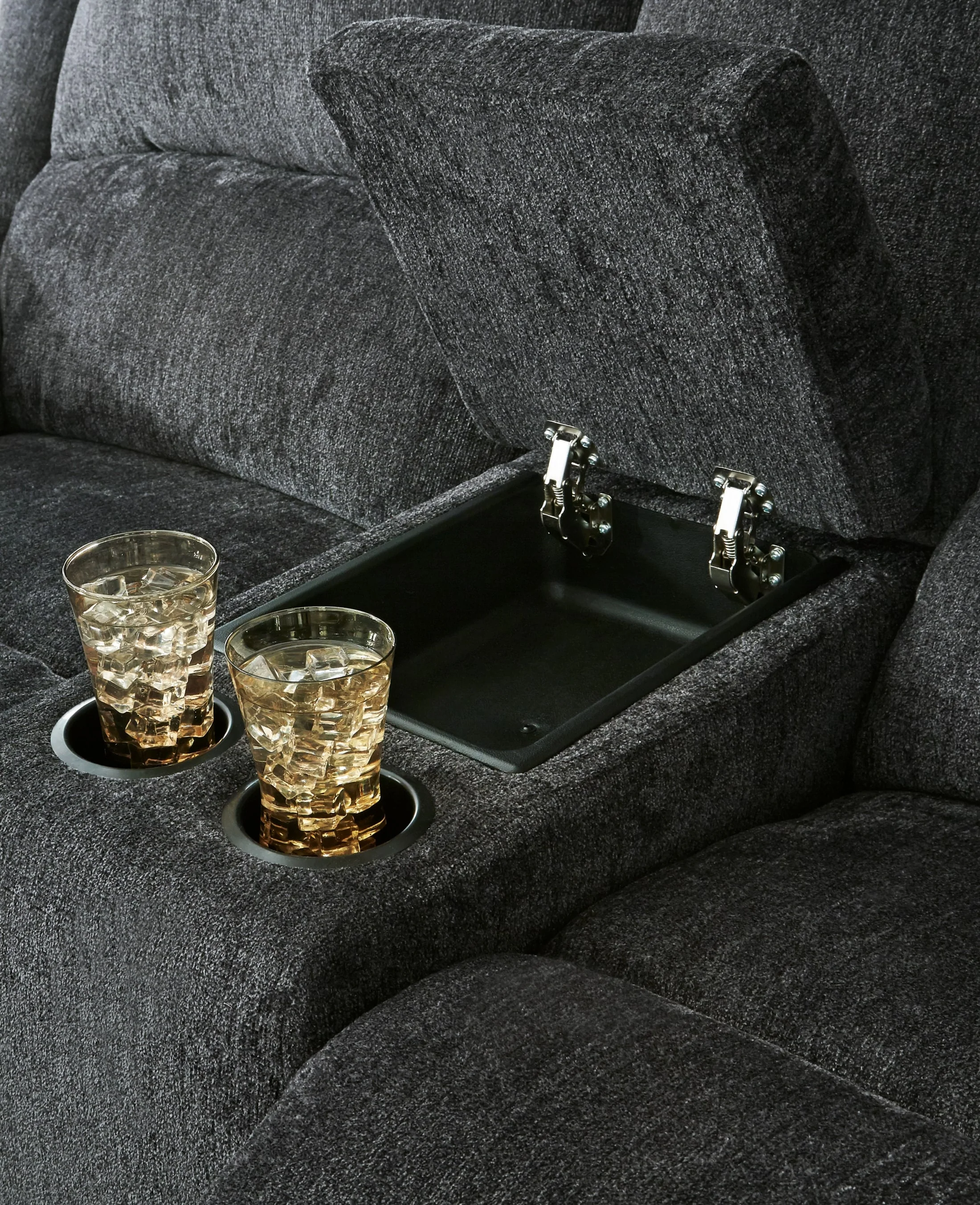 Draycoll Reclining Loveseat with Console - Image 3