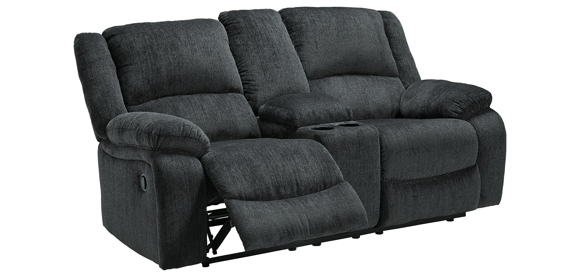 Draycoll Reclining Loveseat with Console - Image 5