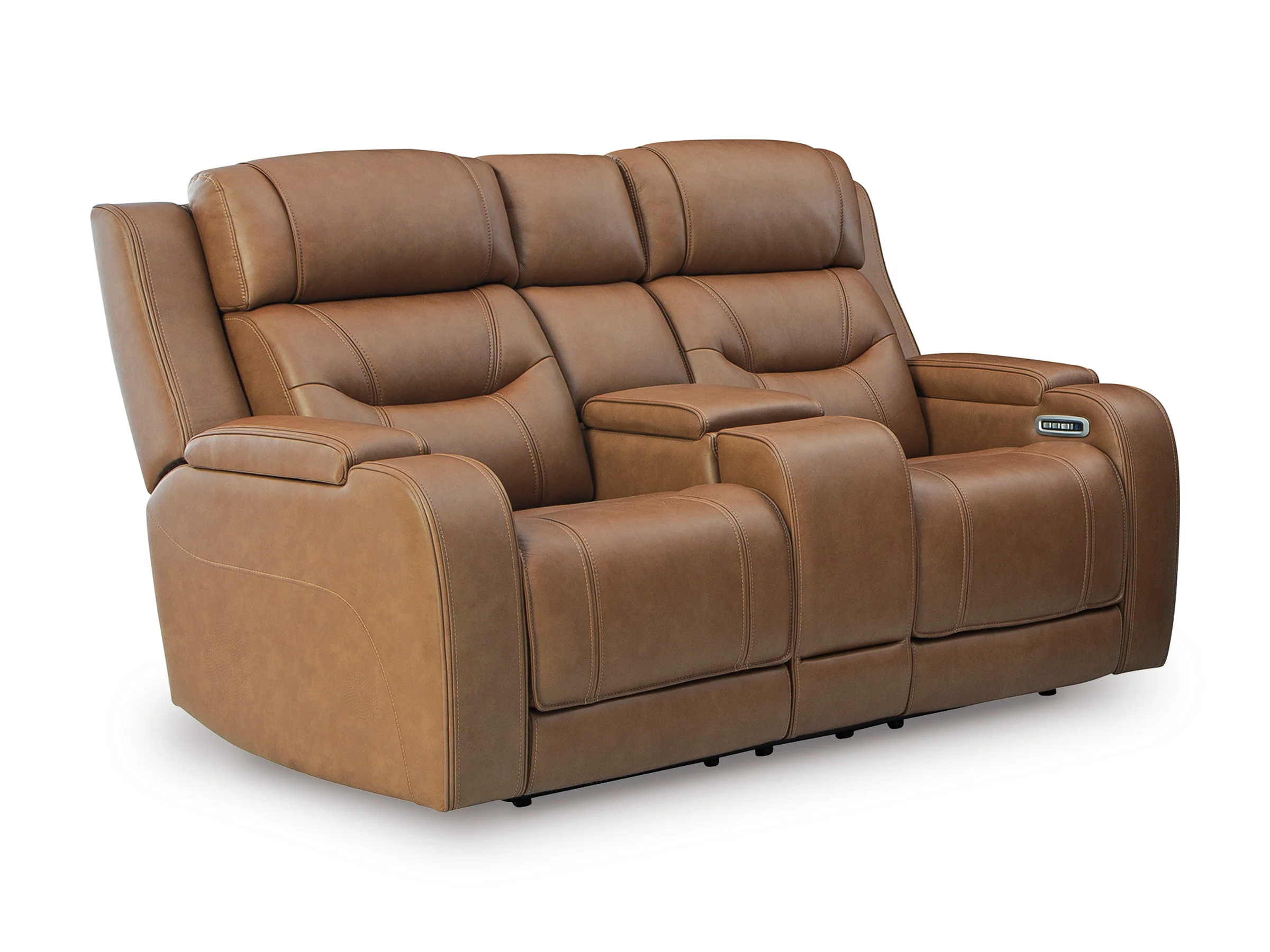 Dreamer Power Reclining Console Loveseat with Audio Seating - Image 4