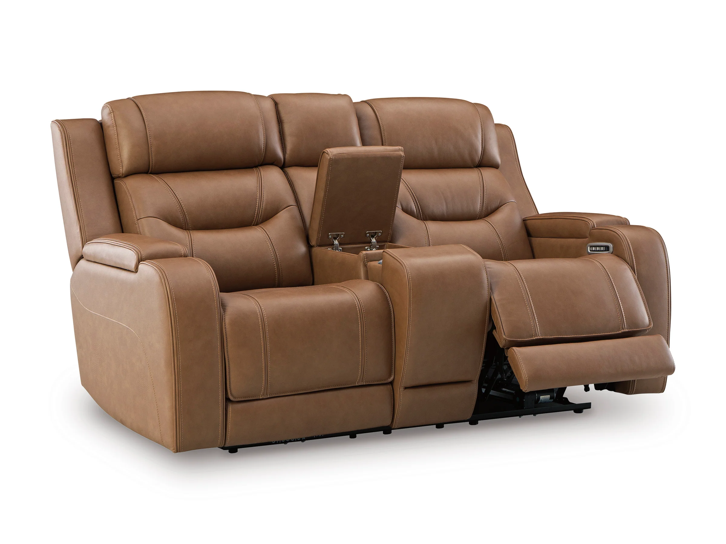 Dreamer Power Reclining Console Loveseat with Audio Seating - Image 5