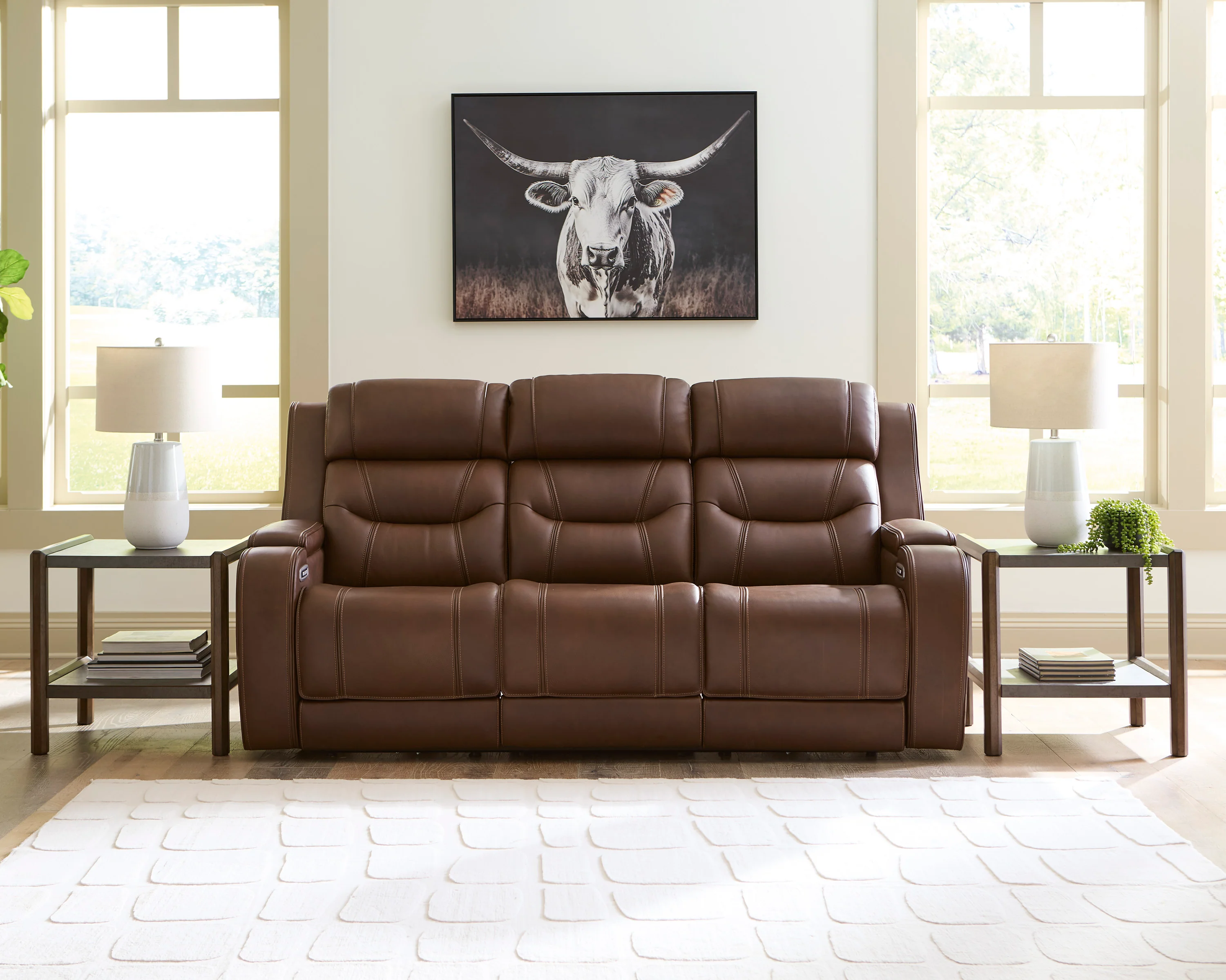 Dreamer Power Reclining Sofa with Audio Seating and Drop-Down Table - Image 16