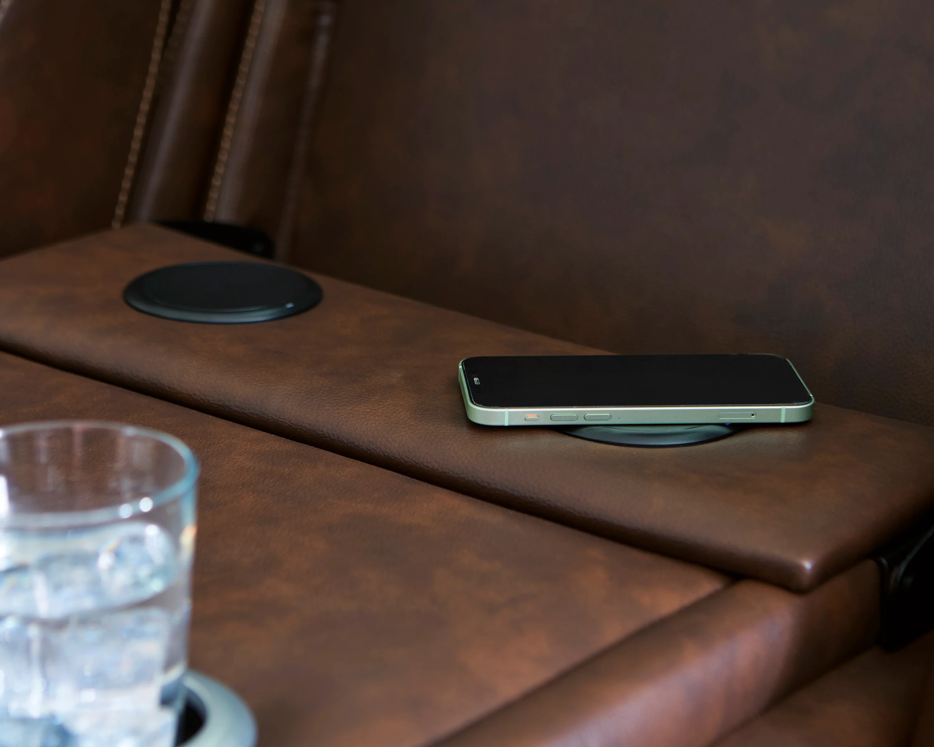 Dreamer Power Reclining Sofa with Audio Seating and Drop-Down Table - Image 24