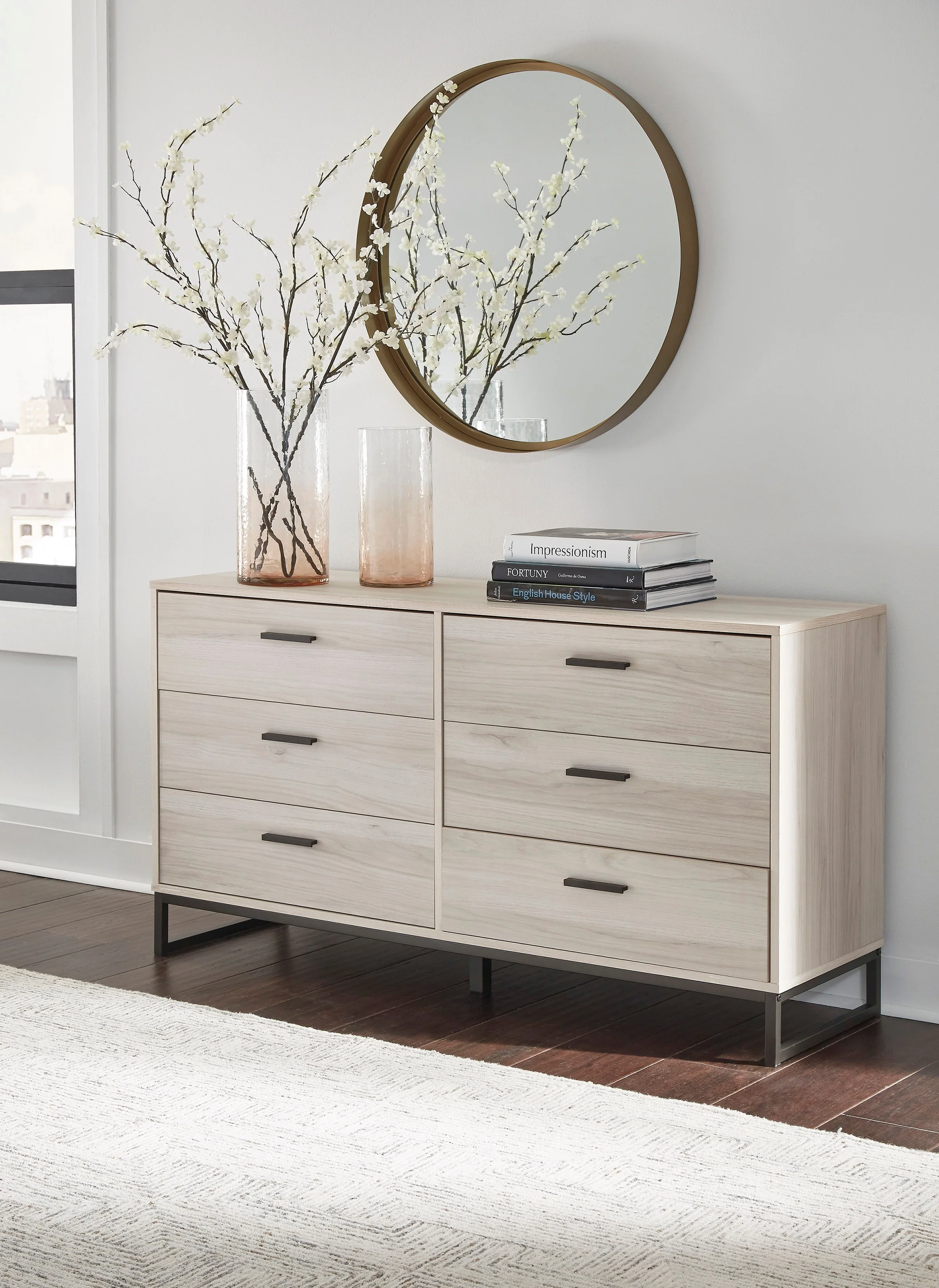 Ashley Socalle 6 Drawer Dresser - Image 18