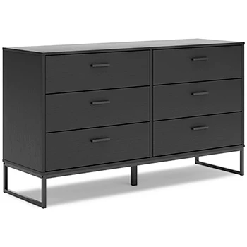 Ashley Socalle 6 Drawer Dresser - Image 3