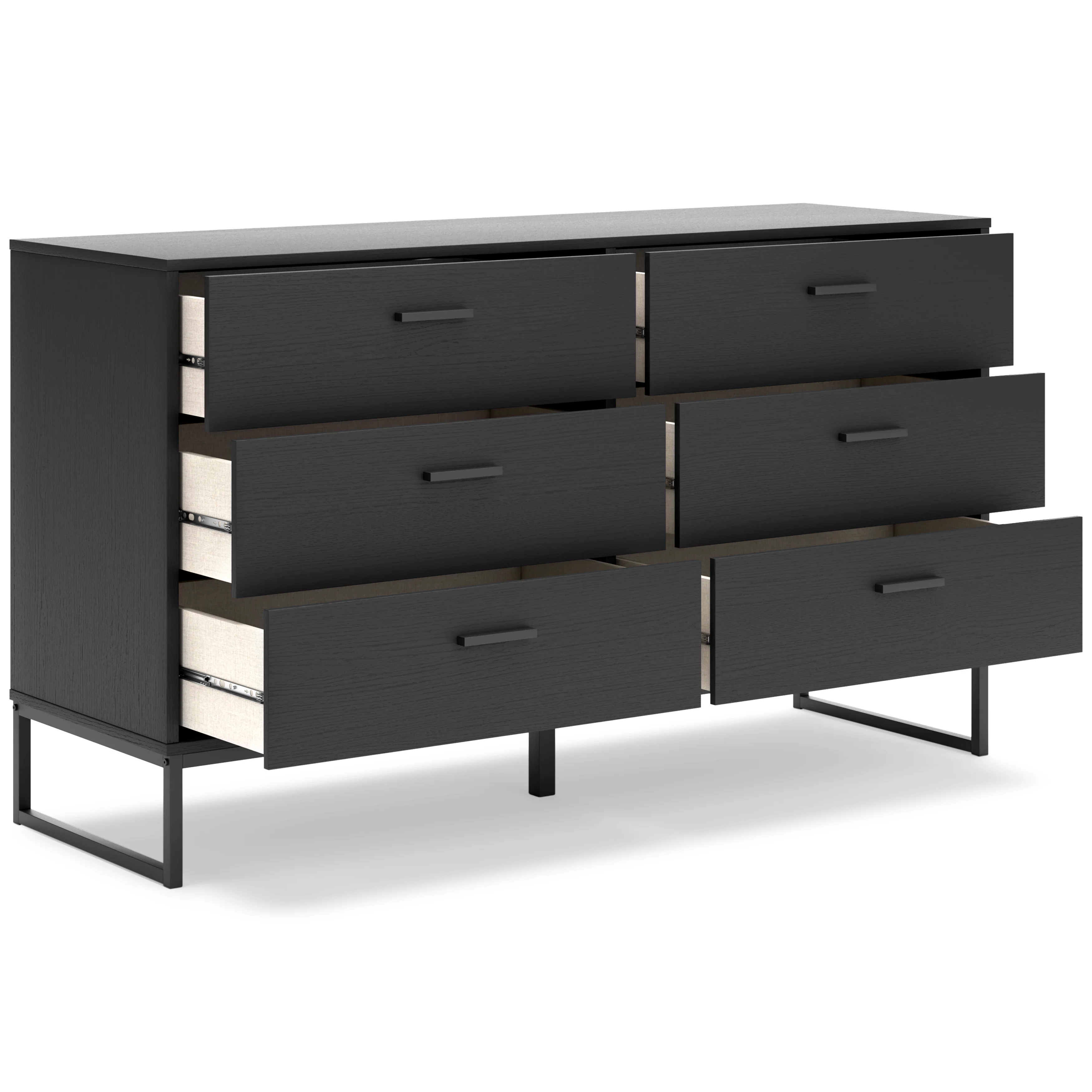 Ashley Socalle 6 Drawer Dresser - Image 4